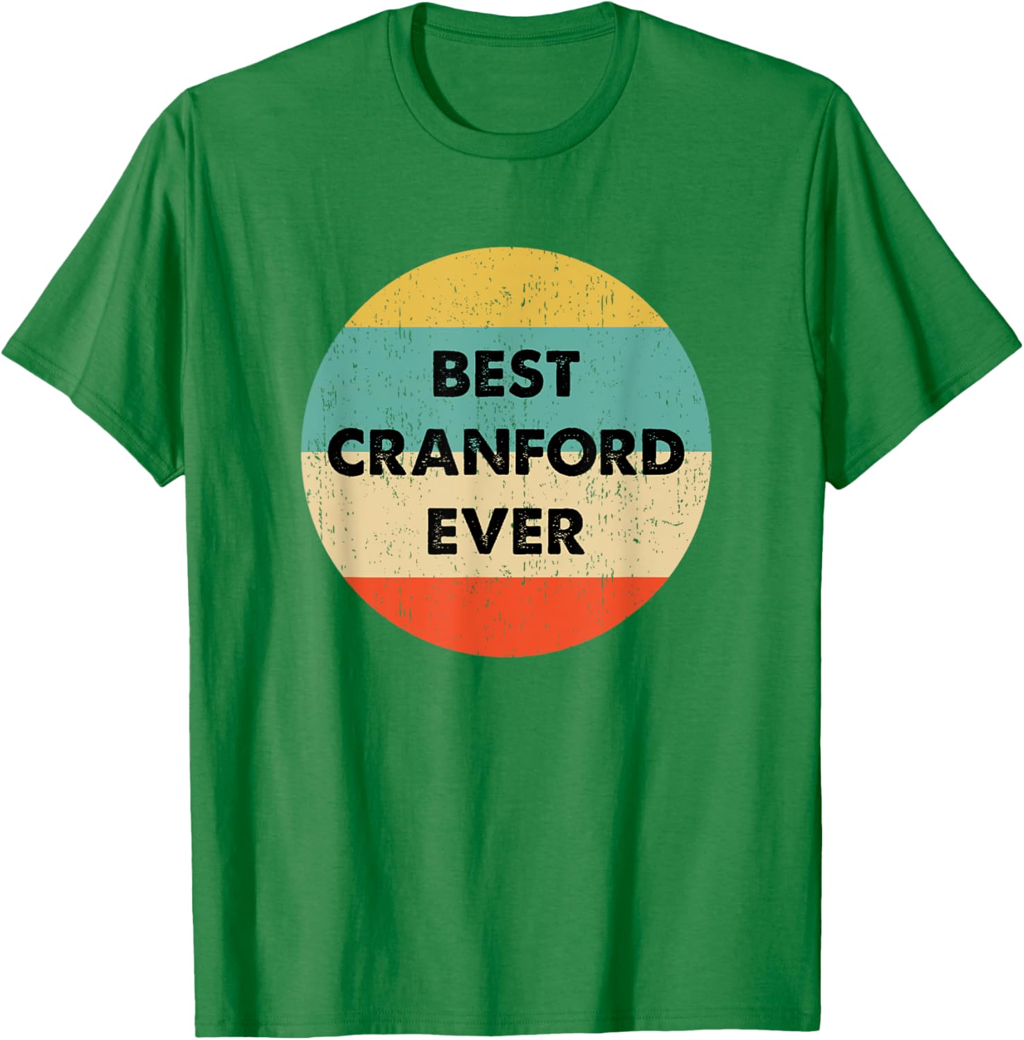 Cranford Name T-Shirt for Stylish Comfort in Clothing and Jewelry - 27