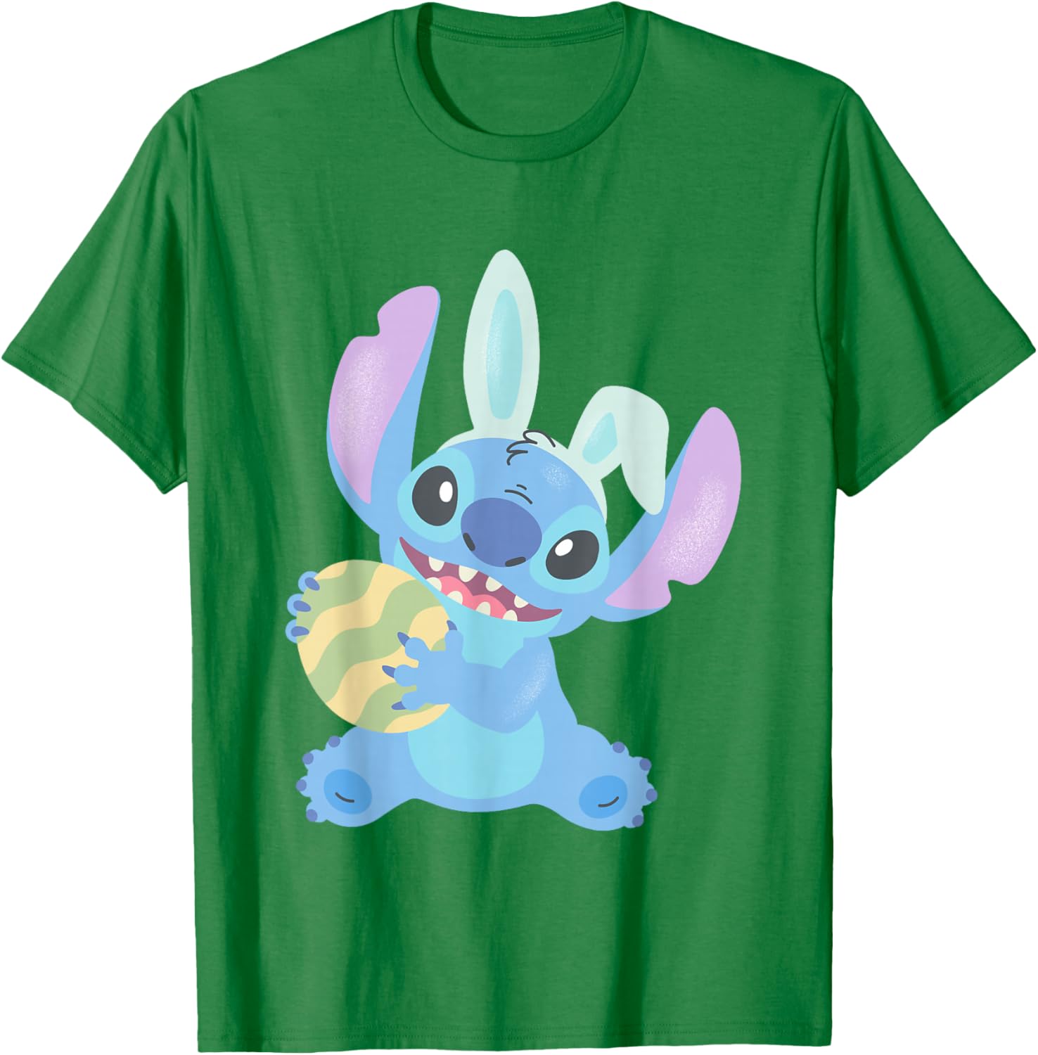 Cute Lilo & Stitch Easter T-Shirt with Adorable Stitch in Bunny Ears - 3