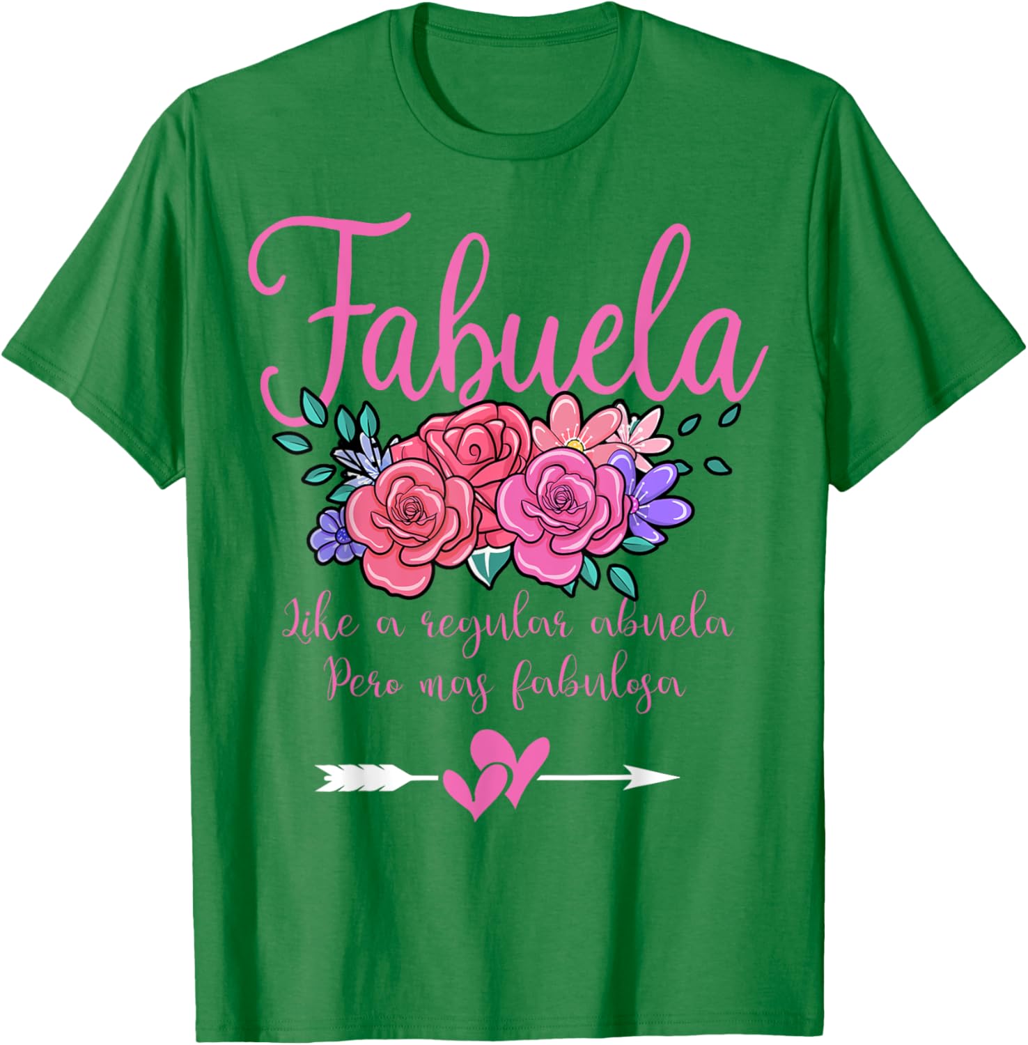 Fabuela Abuela Funny Spanish Grandma Definition T-Shirt for Family Fun - 1