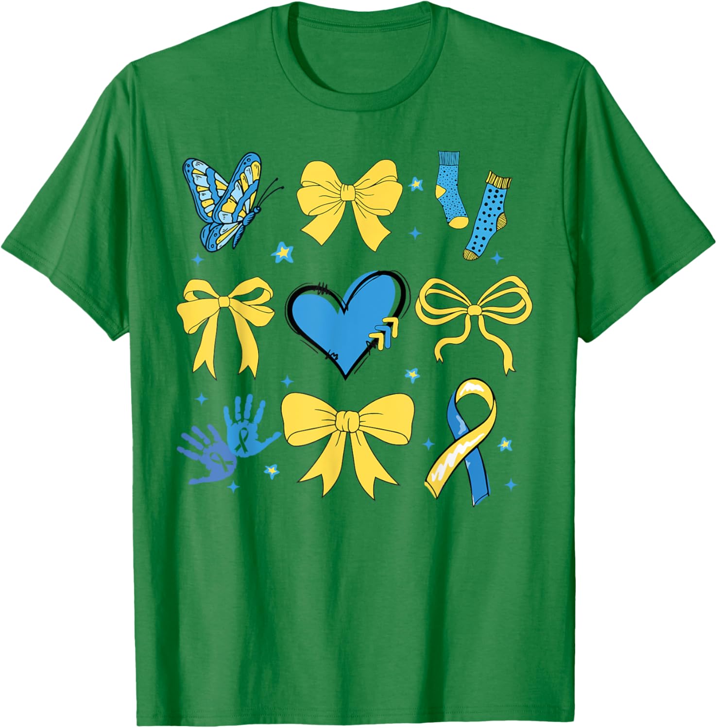 Coquette Bow T-Shirt for Girls - Trisomy 21 Down Syndrome Awareness - 17