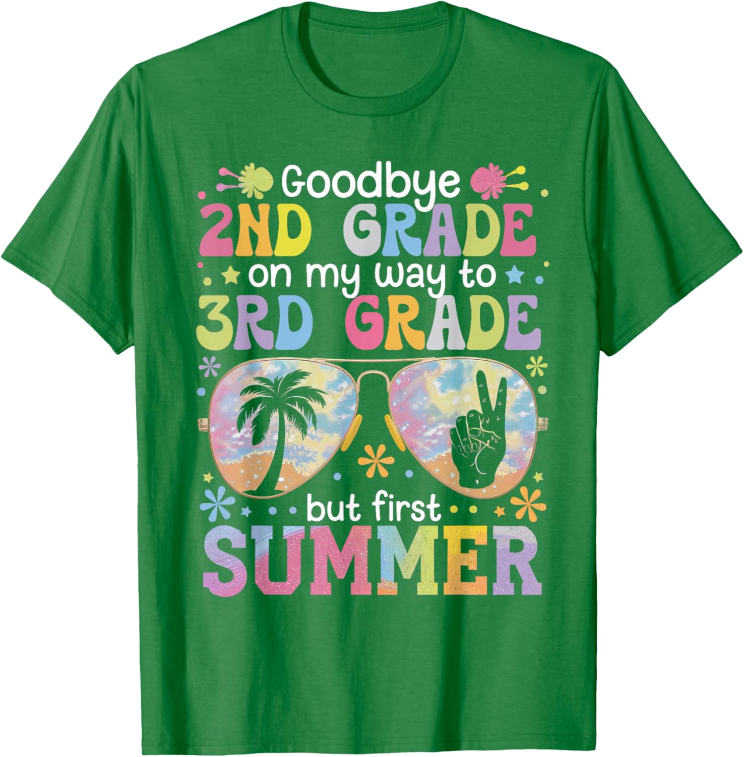 Goodbye 2nd Grade I'm Off to 3rd Grade Fun Last Day T-Shirt - 13