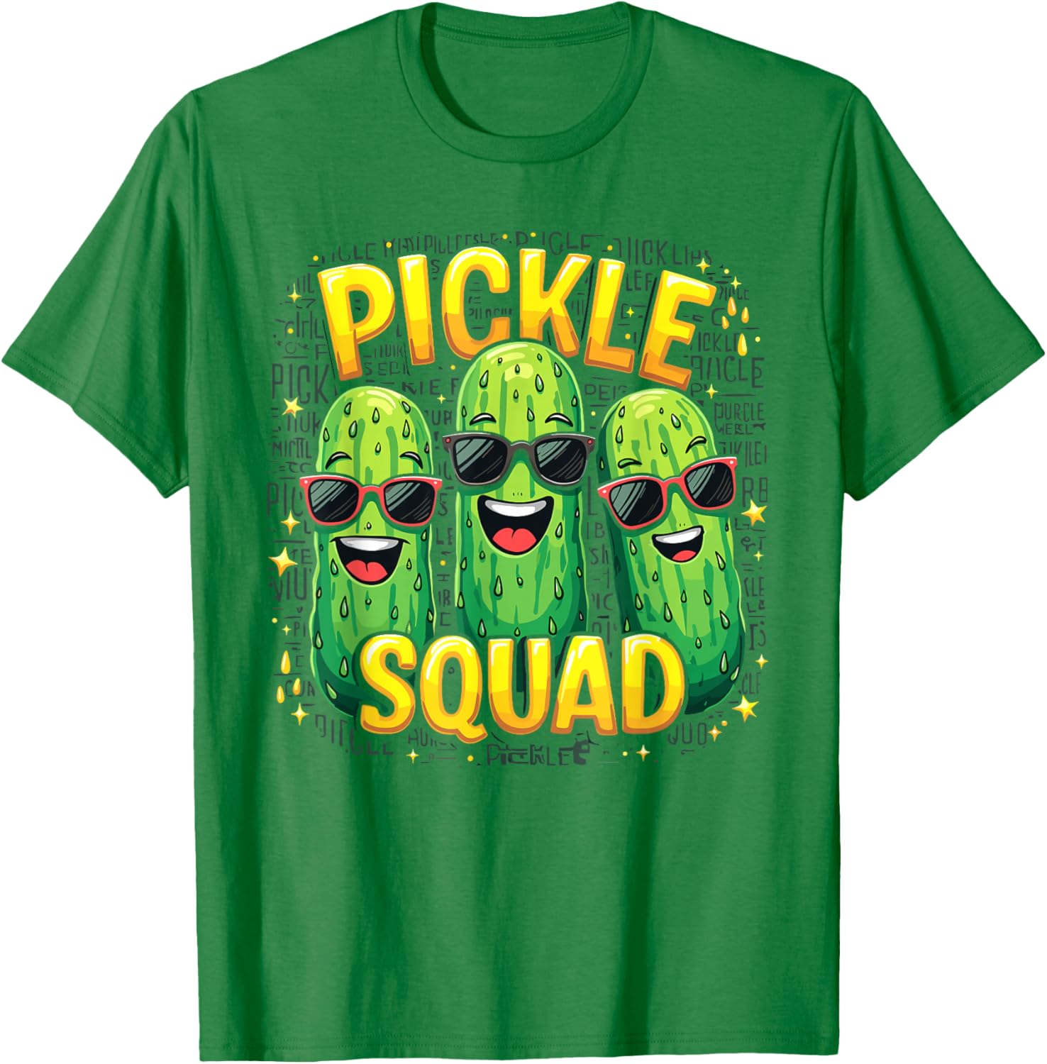 Cute Pickle Squad Shirt Fun Cucumber Jar T-Shirt for Pickle Lovers - 13