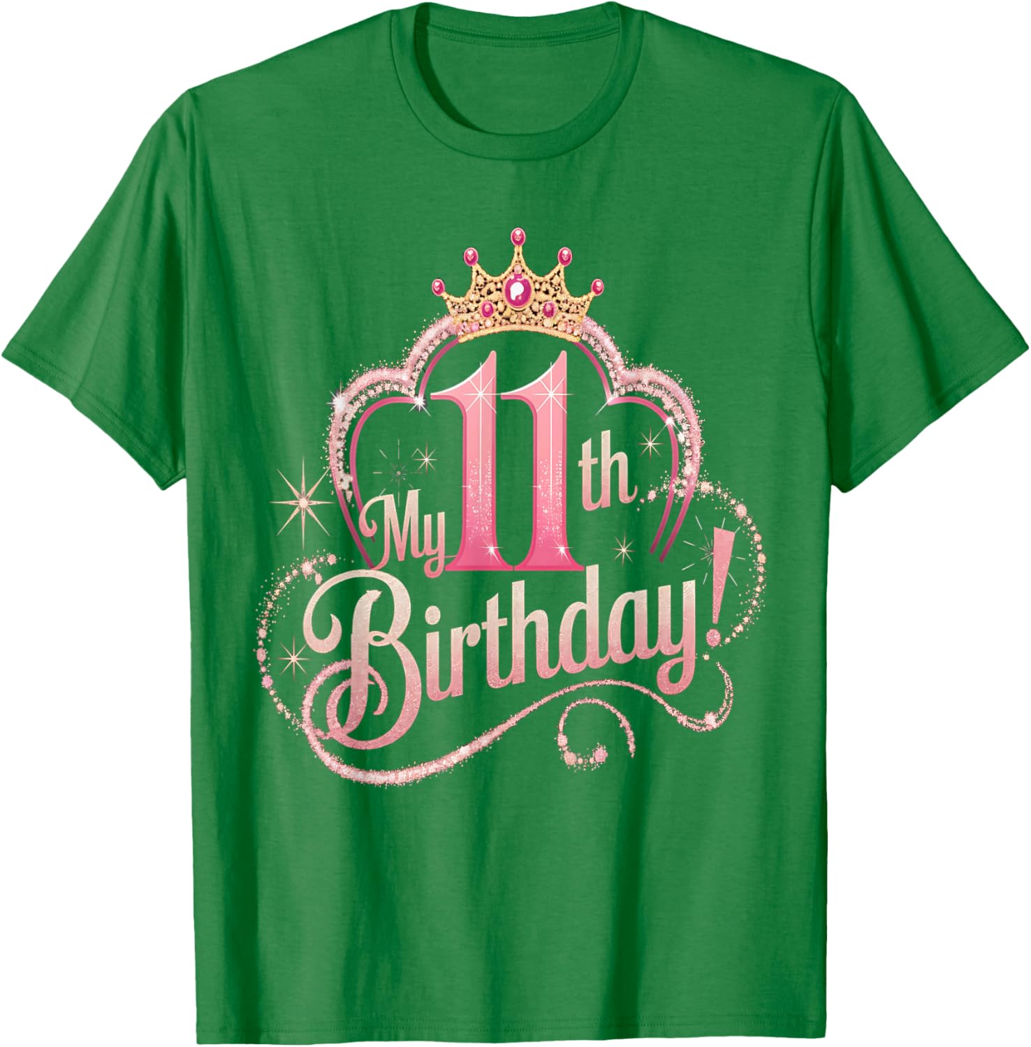 Cute 11th Birthday Shirt for Girls - Fun T-Shirt for Turning 11 - 4