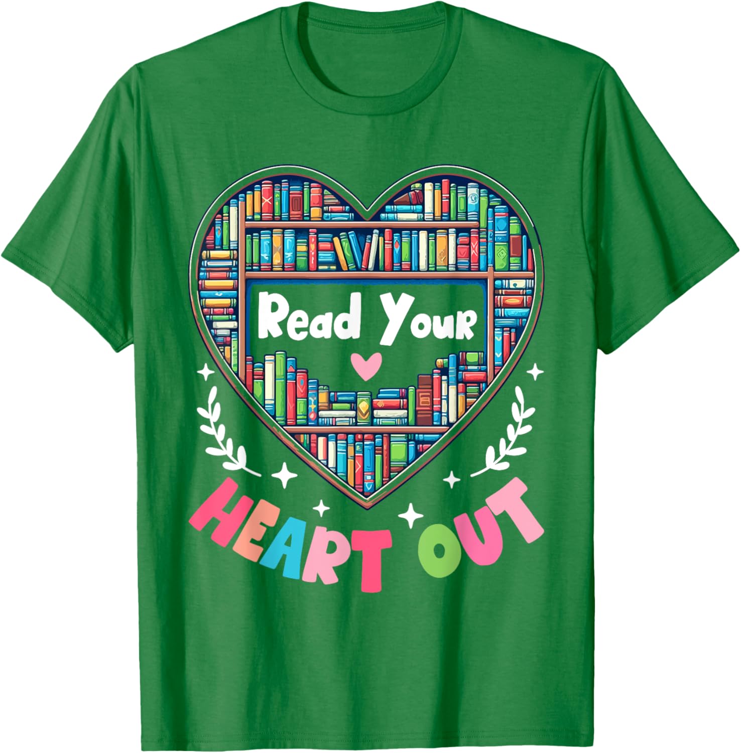 Cute Retro Reading T-Shirt for Women Perfect for Valentine's Day Gift - 5