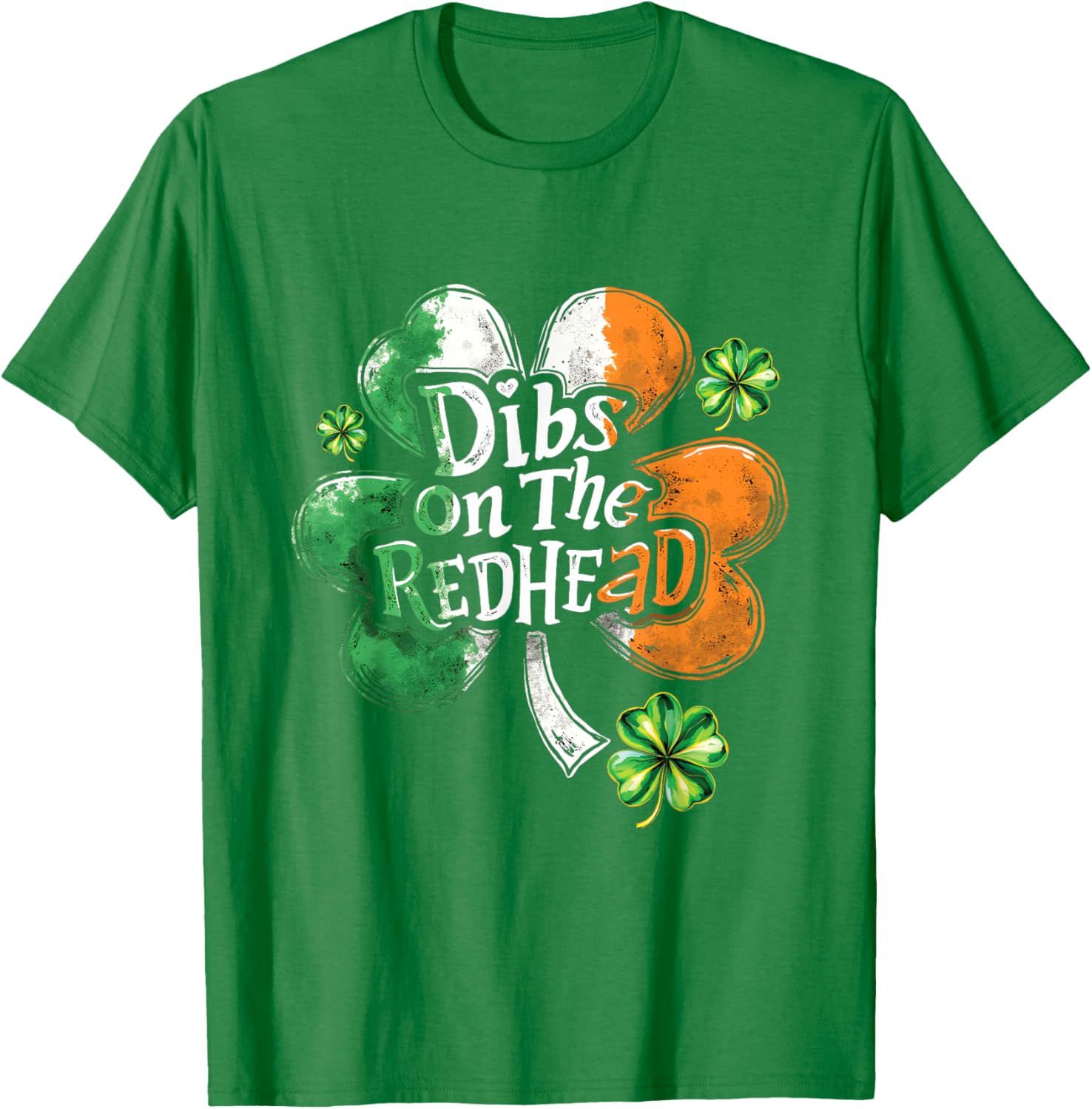 Dibs on the Redhead St Patrick's Shamrock T-Shirt for Irish Pride - 22