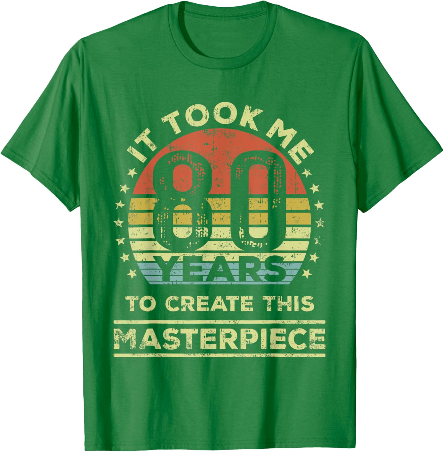 Celebrate 80 Years with This Funny 80th Birthday T-Shirt for Him/Her - 10
