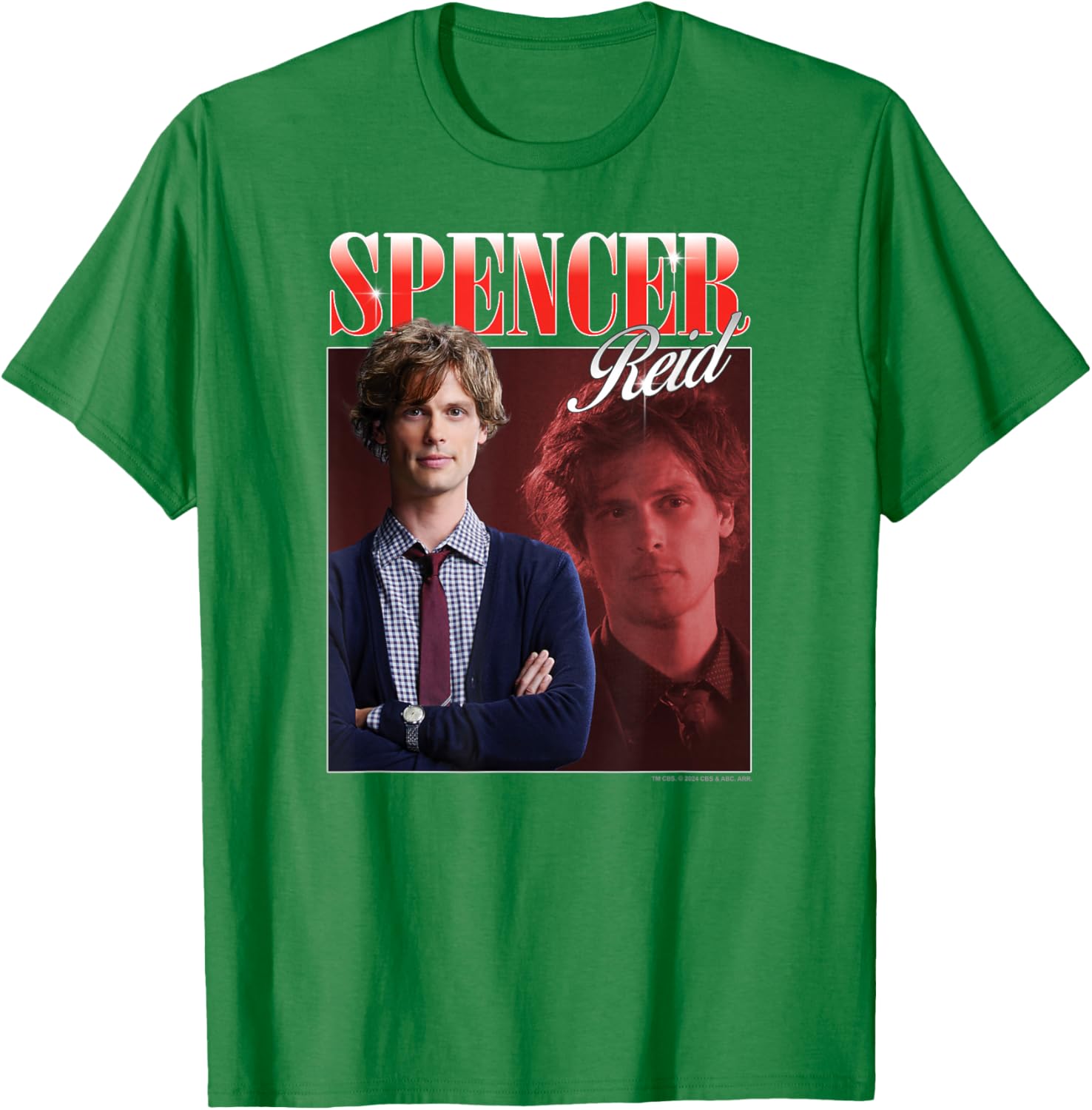 Criminal Minds Spencer Reid Bootleg T-Shirt for Fans and Collectors - 8