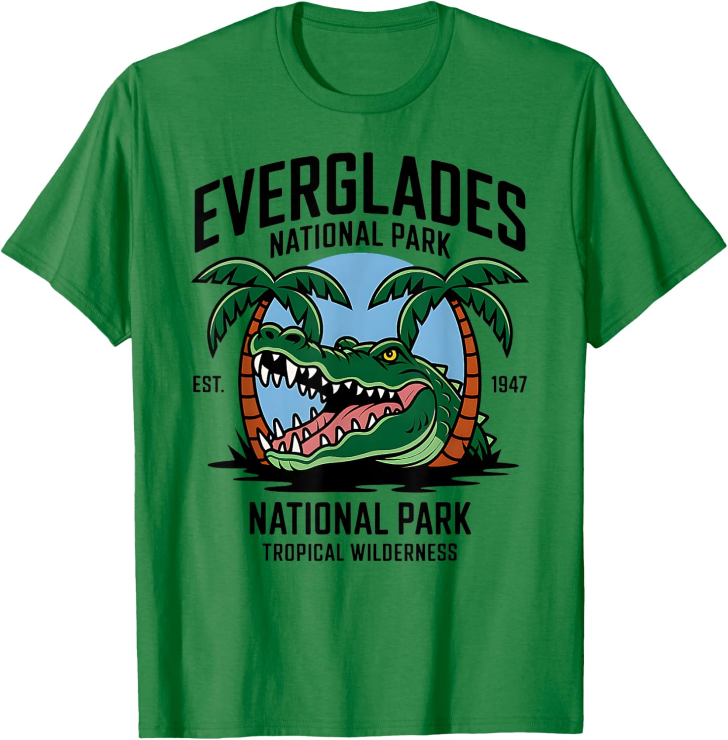 Everglades National Park Tropical Wilderness T-Shirt for Nature Lovers - 4