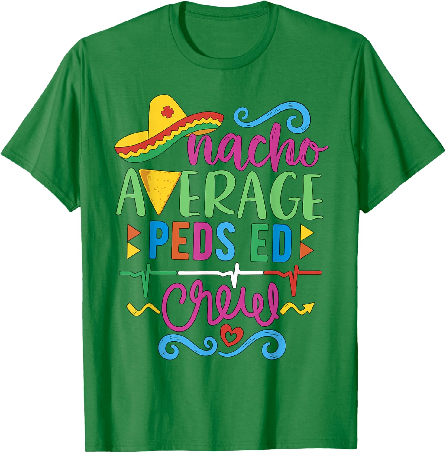 Emergency Nurse Techs Peds ED Crew T-Shirt for Pediatric Healthcare Heroes - 23