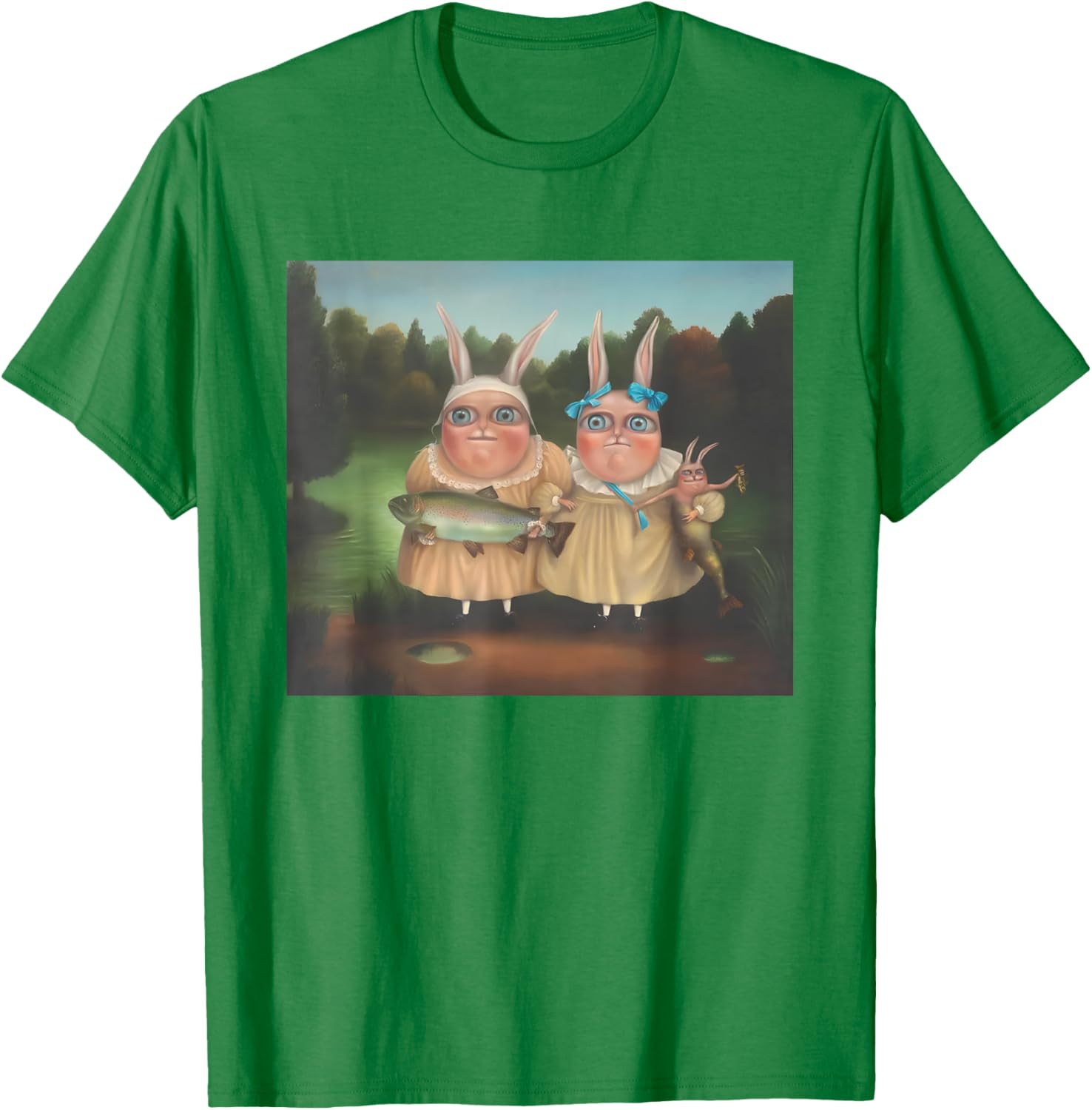 Cute Easter Bunny T-Shirt for Rabbit Lovers by Irena Aizen - 26