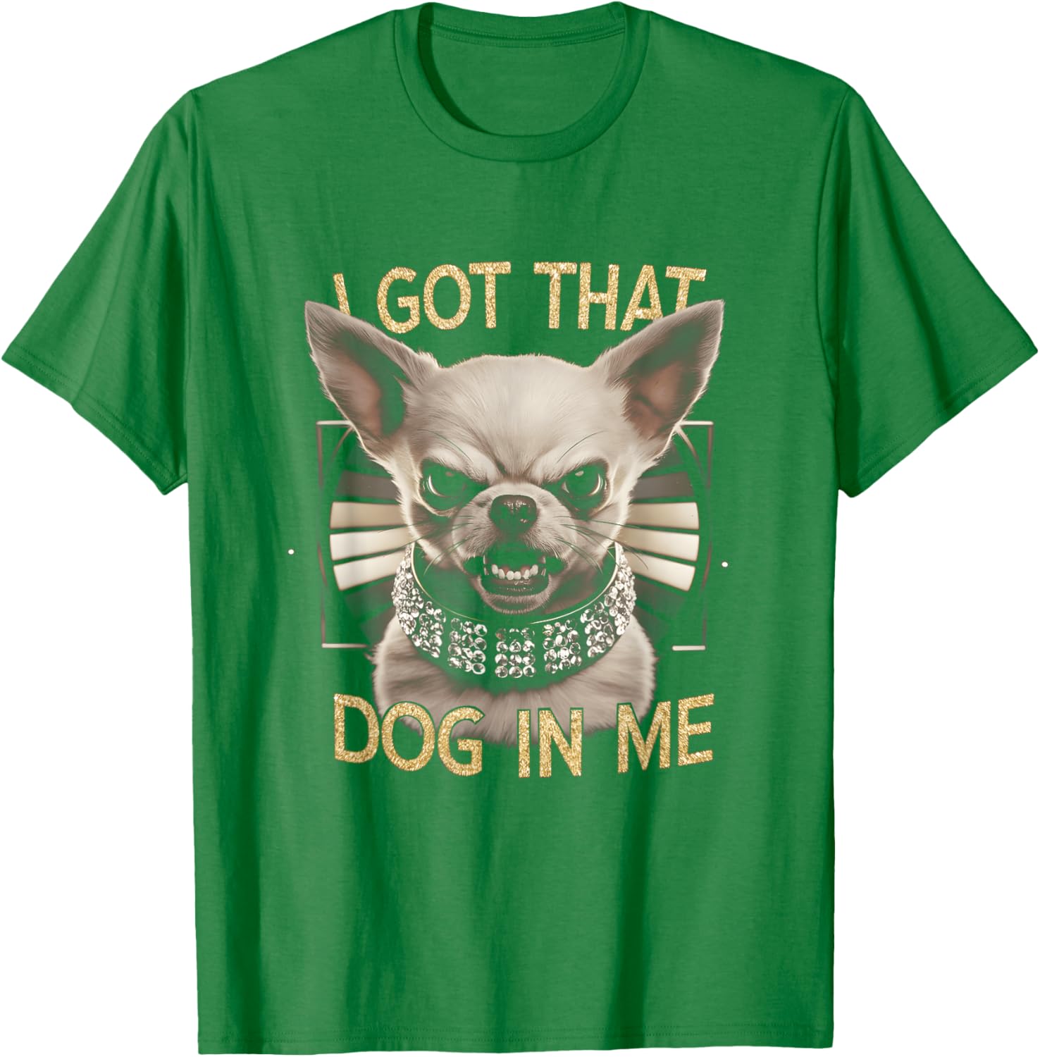 Funny Chihuahua T-Shirt with Angry Face for Dog Lovers Gift - 6