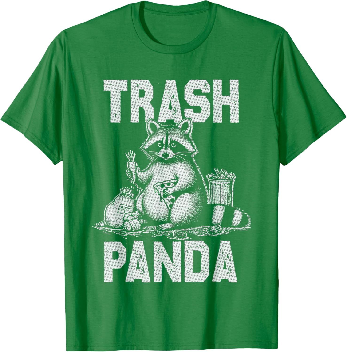 Funny Trash Panda Raccoon Eating Garbage T-Shirt for Animal Lovers - 18