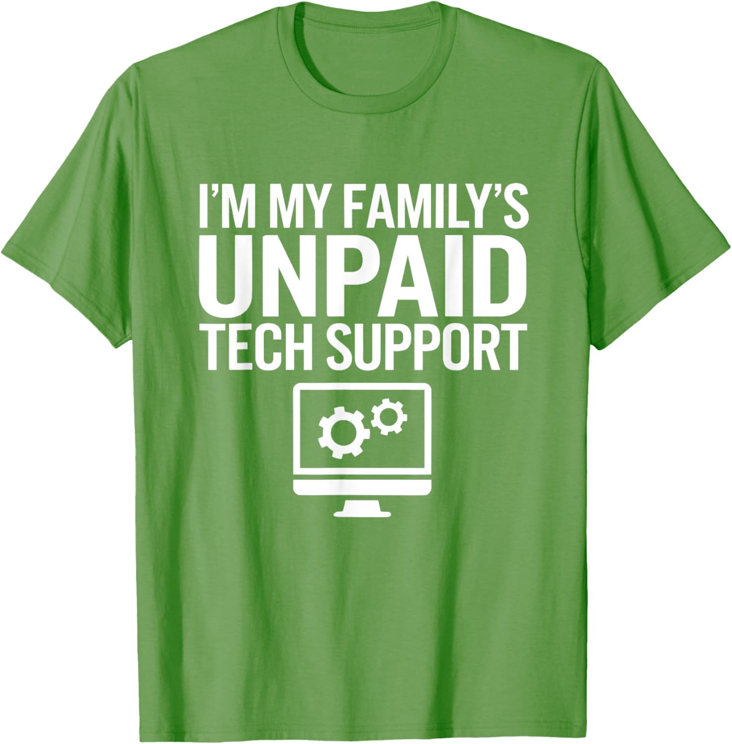 Funny Unpaid Tech Support T-Shirt for Computer Engineers Family Gift - 3