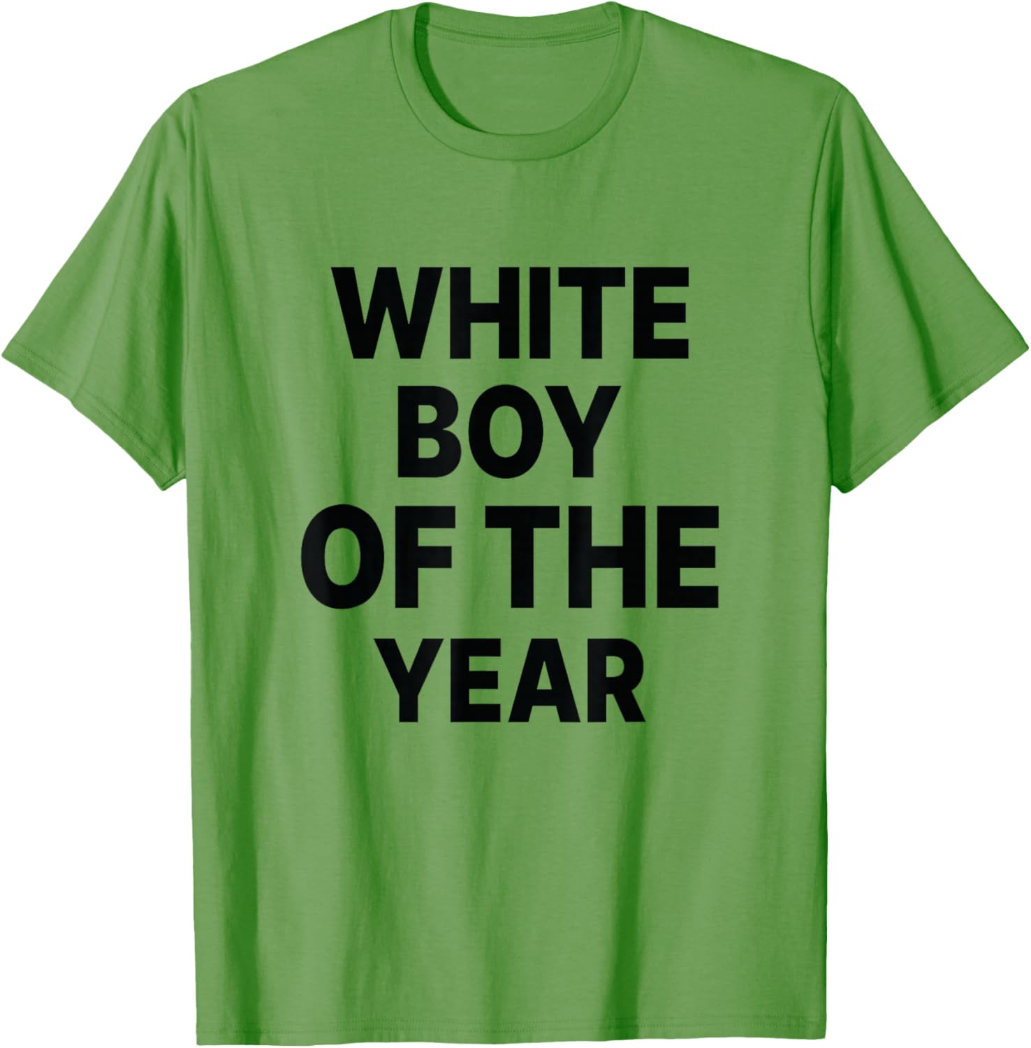 Funny White Boy Of The Year T-Shirt for Casual Style and Fun Wear - 12