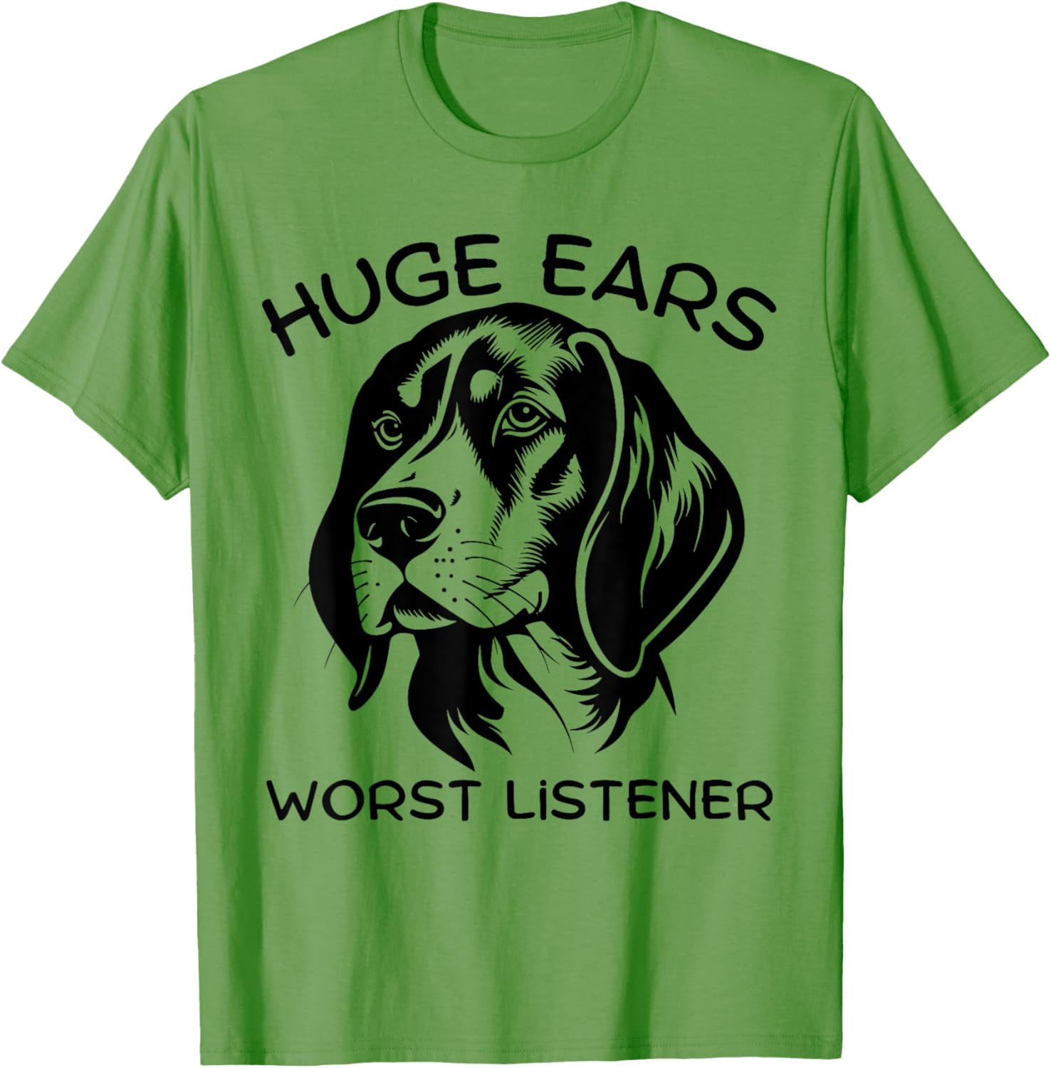 Funny Beagle Dog T-Shirt for Men and Women with Huge Ears and Attitude - 14