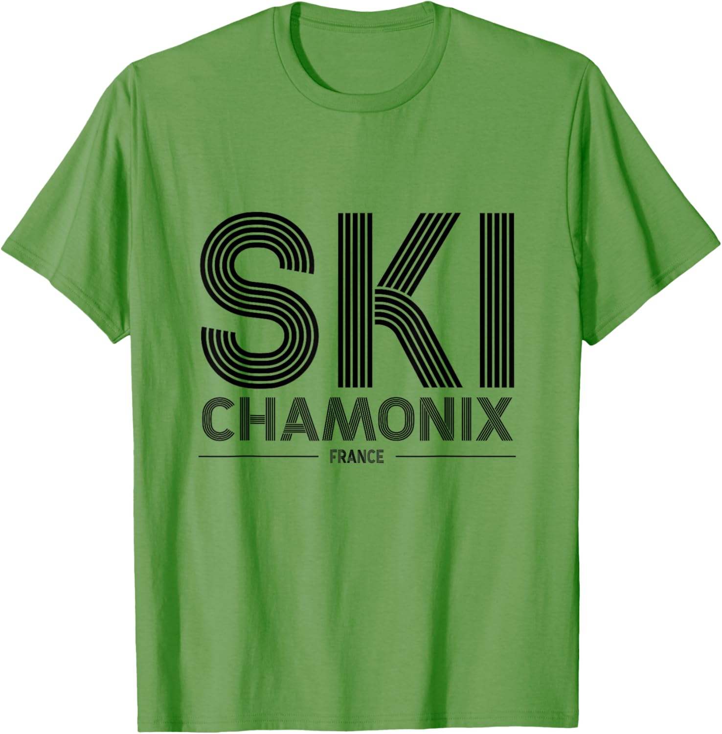 Chamonix Ski Resort T-Shirt for Ski Lovers in the French Alps - 11