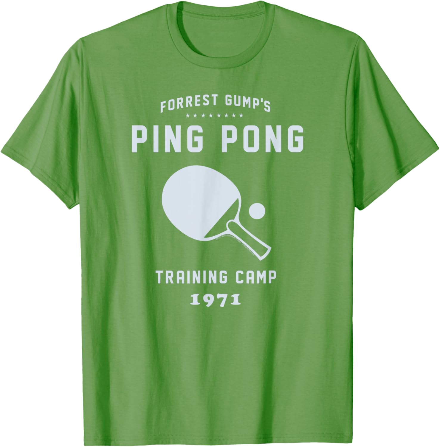 Forrest Gump Ping Pong Training Camp T-Shirt for Movie Fans and Athletes - 7