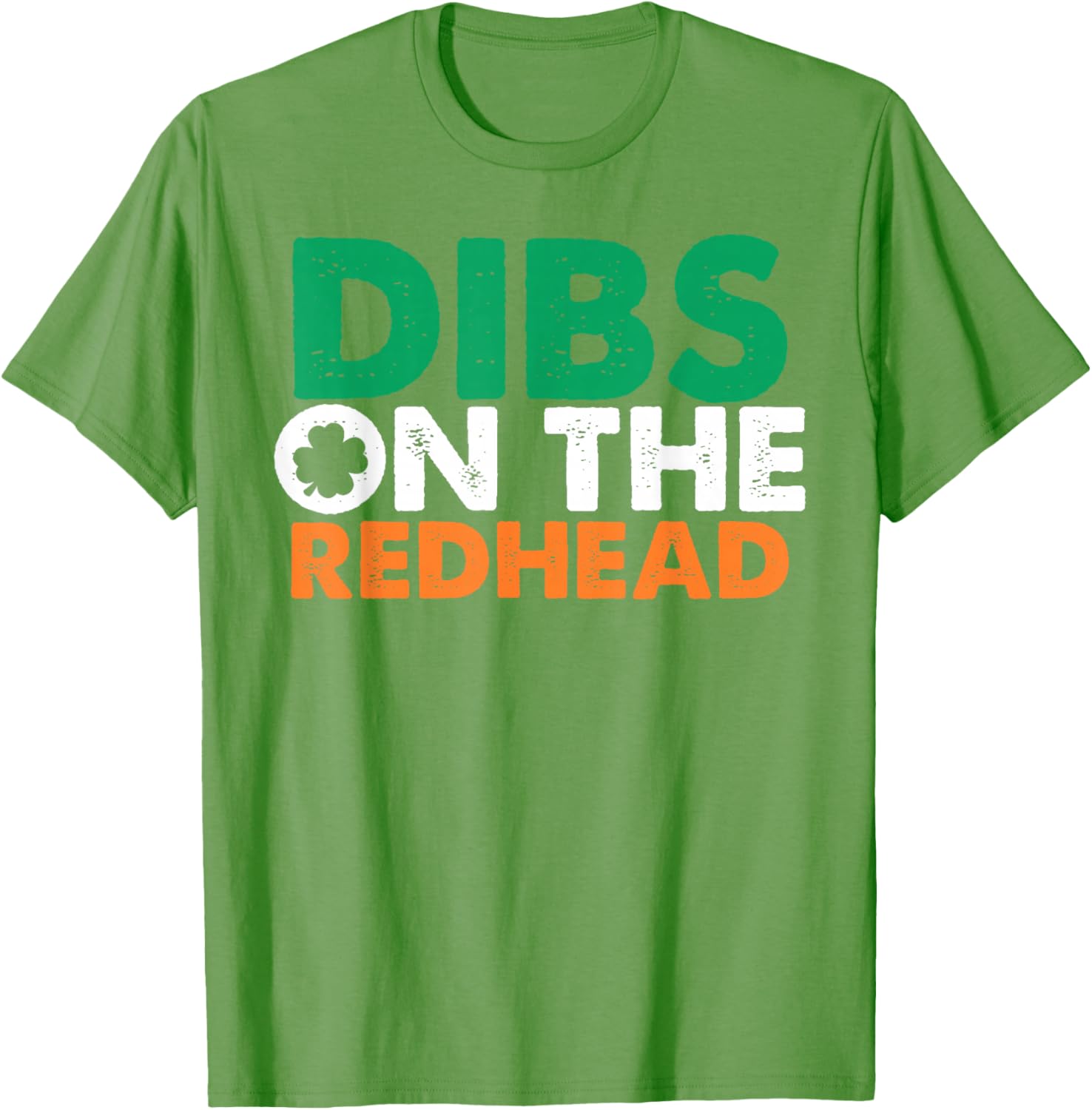Dibs On The Redhead Funny Saint Patrick's Day T-Shirt for Fun Celebrations - 4