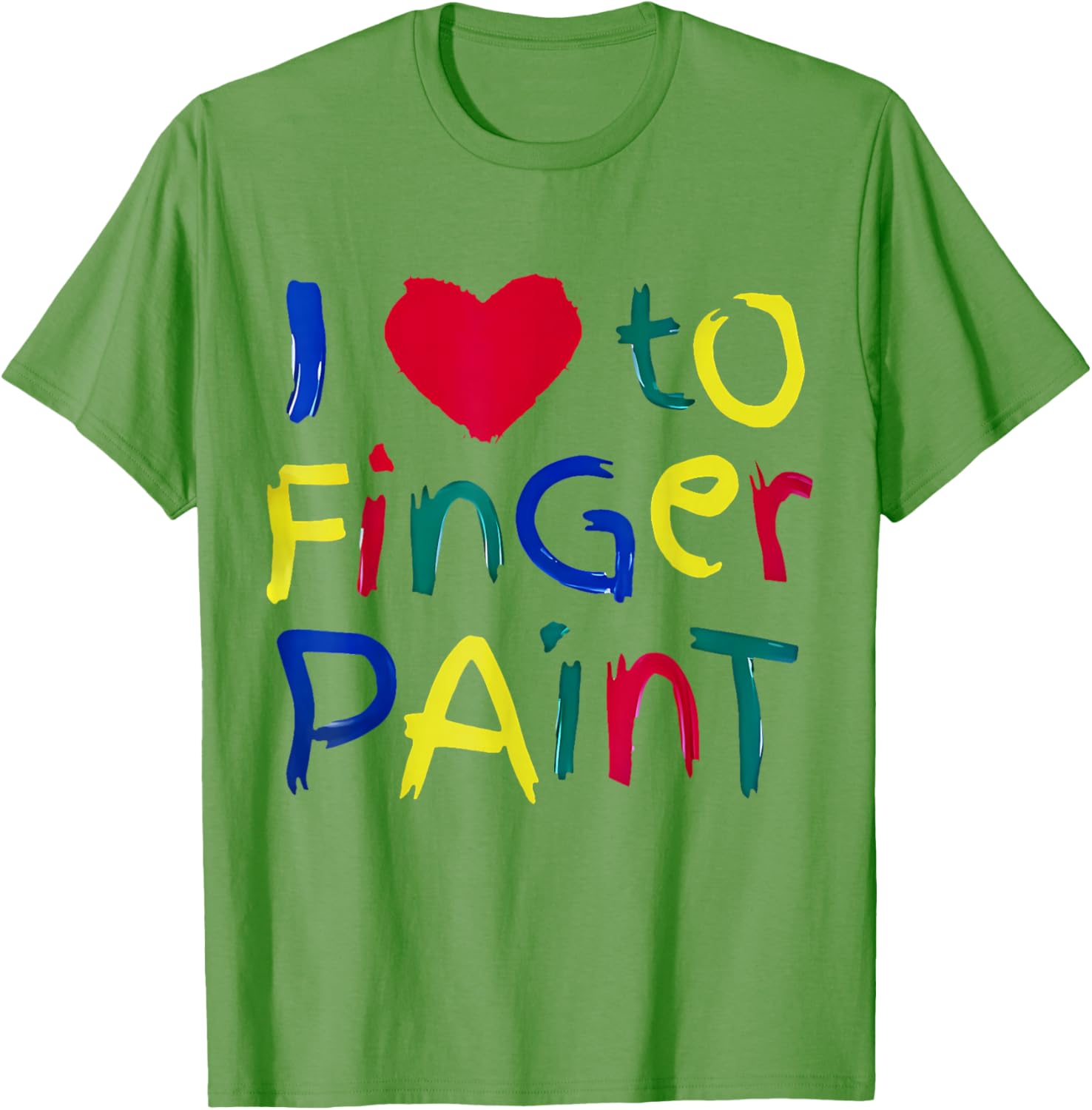 Cute Couple Finger Painting T-Shirt for Artsy Couples and Creative Fun - 22