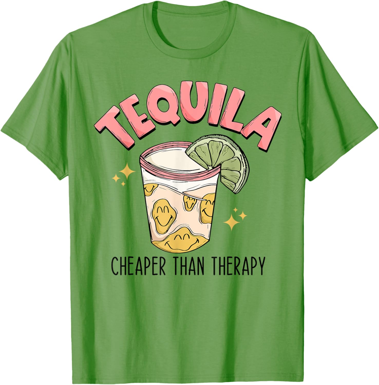 Funny Tequila Therapy T-Shirt for Fun Mexican Style Drinking Lovers - 12