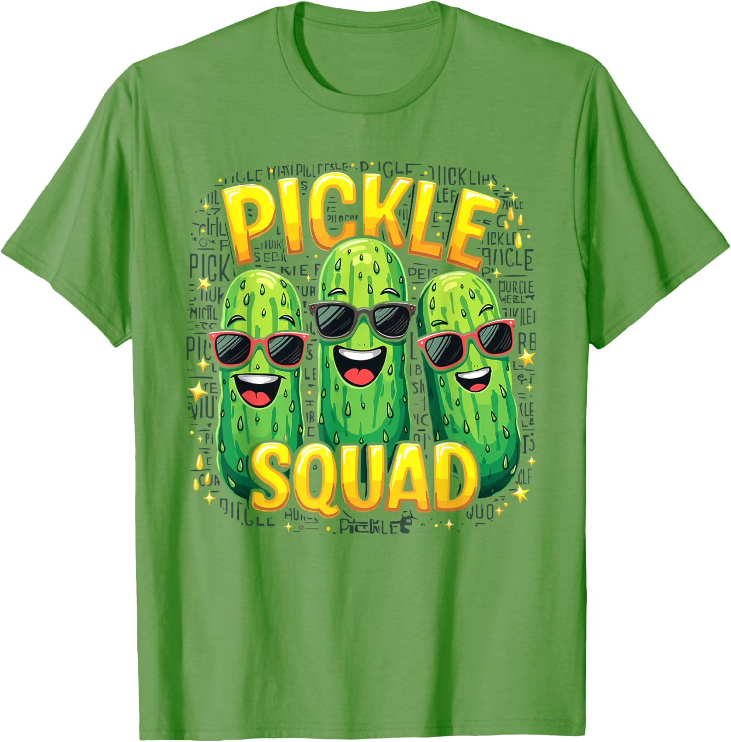 Cute Pickle Squad Shirt Fun Cucumber Jar T-Shirt for Pickle Lovers - 23