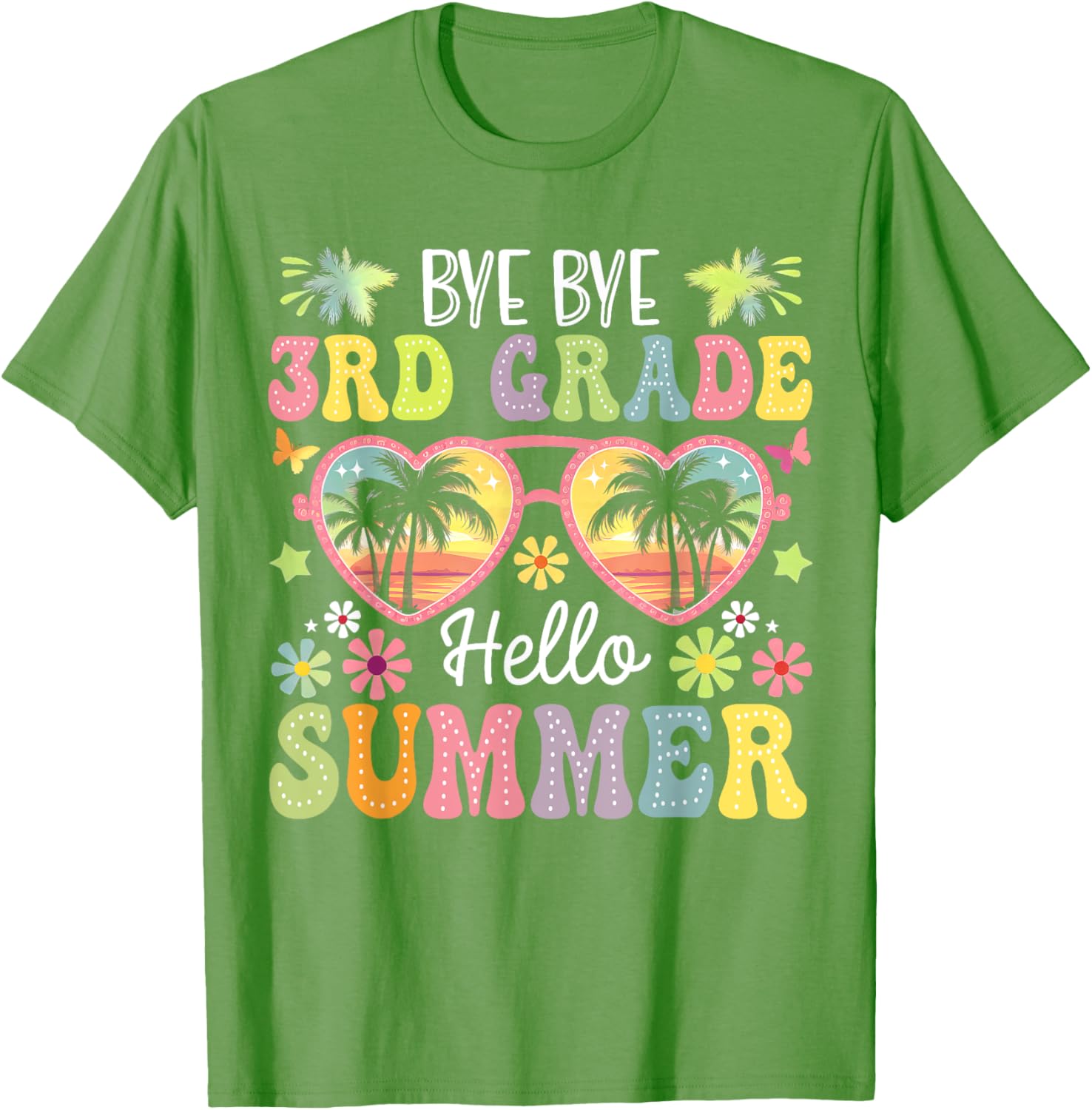 Goodbye 3rd Grade Hello Summer Kids T-Shirt for Boys Last Day of School - 13