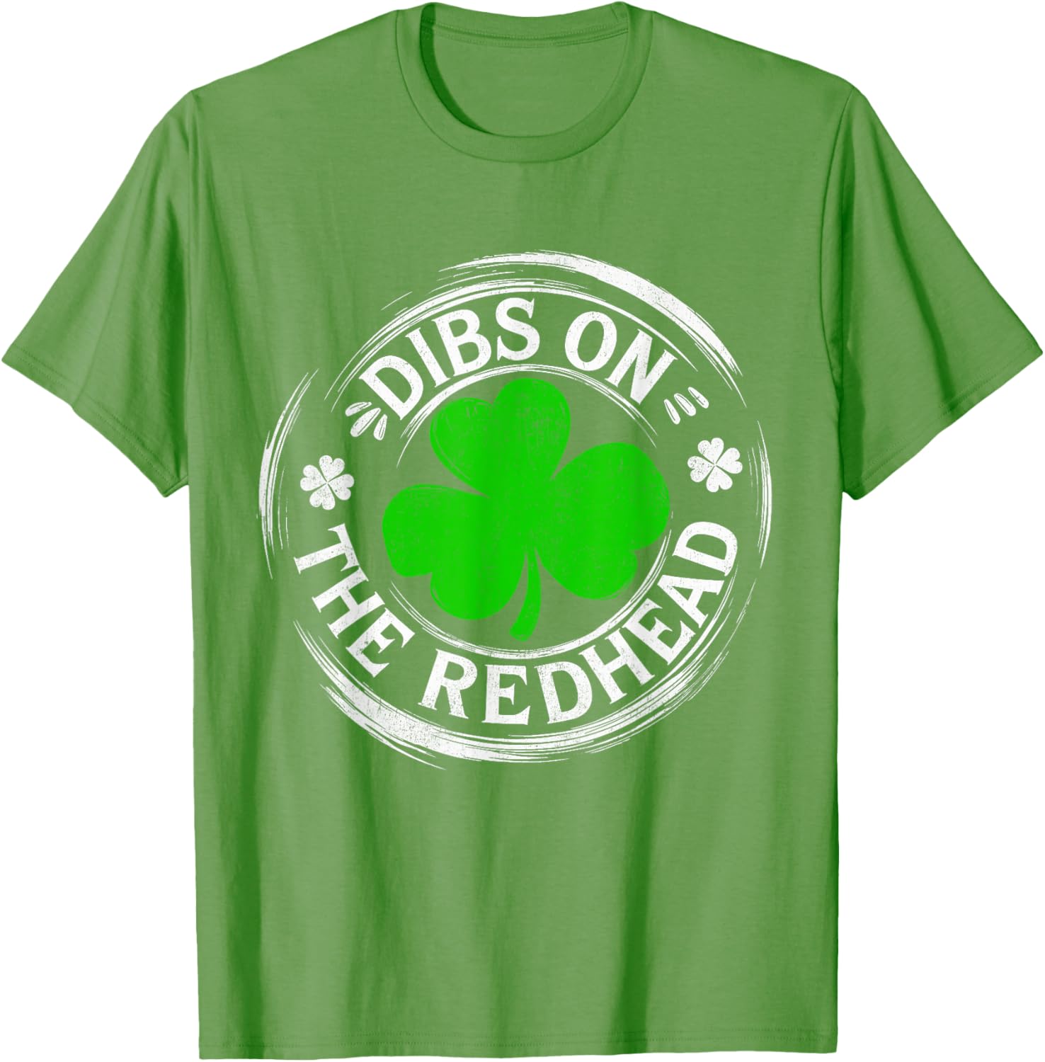 Dibs On The Redhead Funny St Patrick's Day T-Shirt for Fun Celebrations - 5
