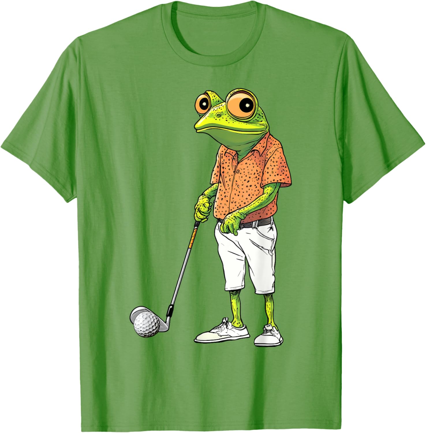 Cute Frog Golf Player T-Shirt for Golf Lovers and Animal Fans - 10