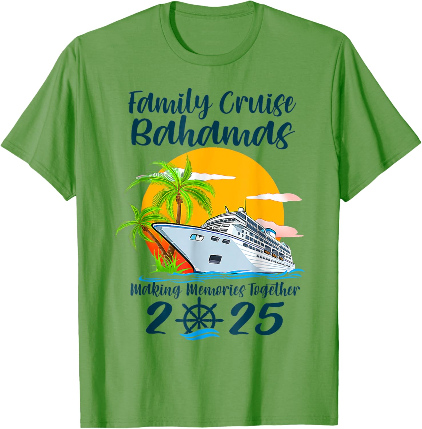 Family Cruise Bahamas Vacation 2025 T-Shirt for Making Memories Together - 13