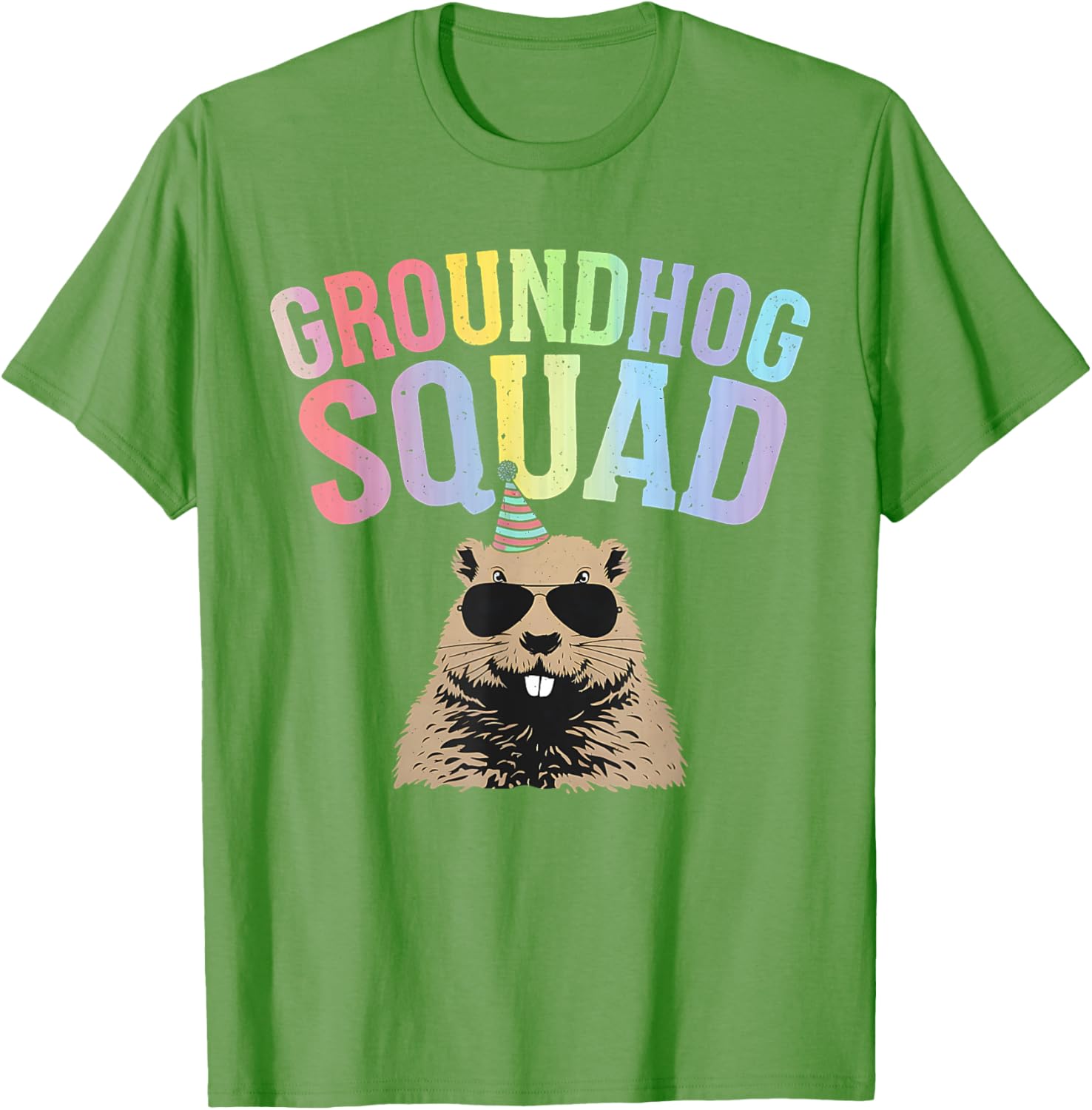Funny Groundhog Squad T-Shirt for Happy Groundhog Day Family Fun - 5