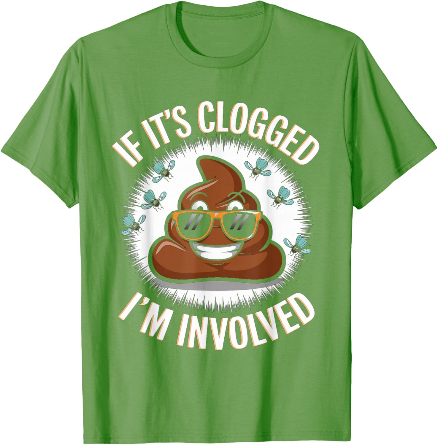 Funny Toilet Joke Dad T-Shirt for Unclogging Clogs in Style - 10