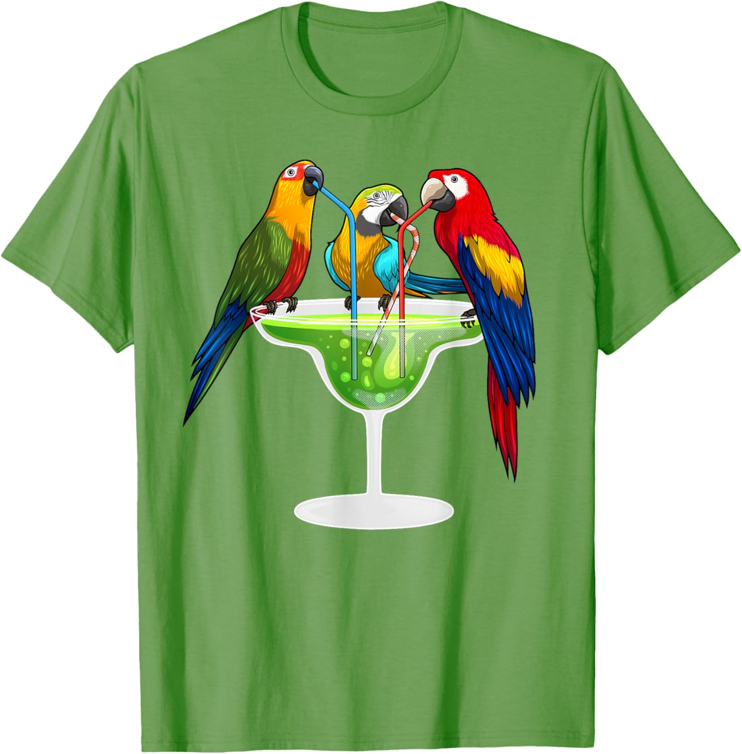 Cool Parrot Art T-Shirt for Bird Lovers - Fun Apparel for All Ages - 24