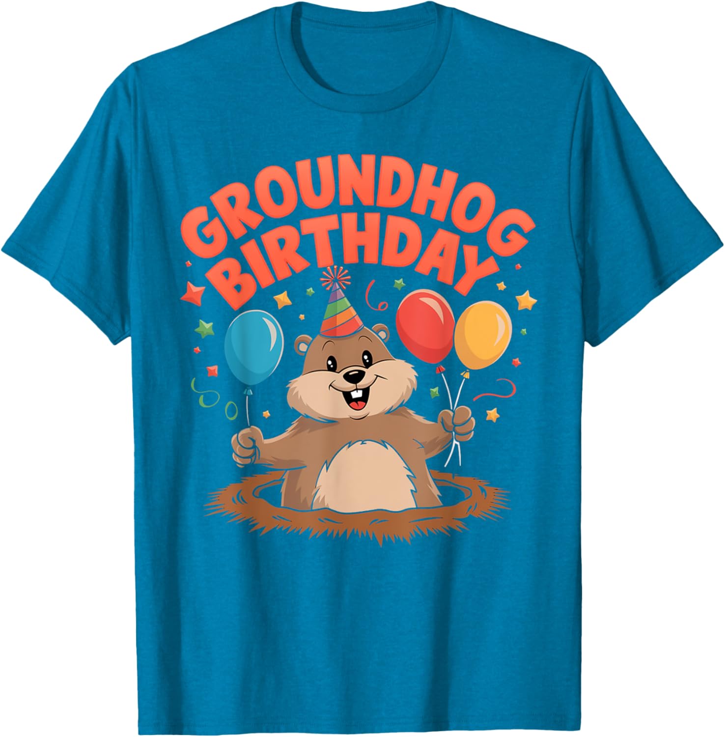 Cute Groundhog Day Birthday T-Shirt for February 2 Celebrations - 6
