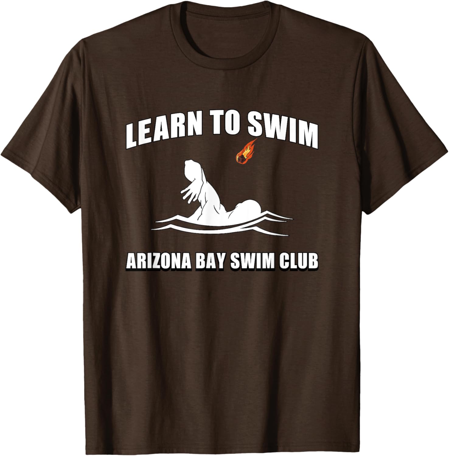 Funny Learn To Swim T-Shirt for Arizona Bay Swim Club Fans - 20