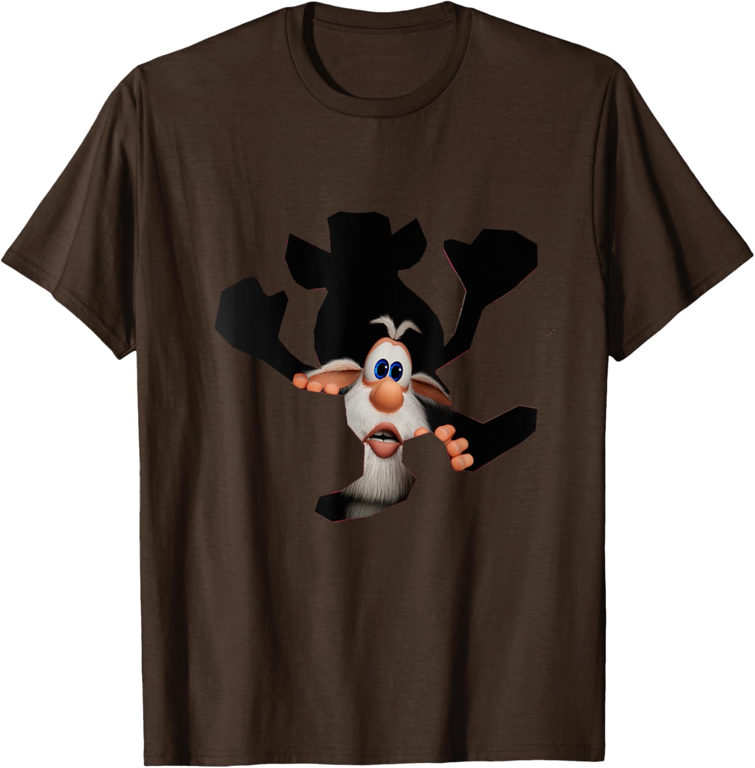 Cool Wall Hole Booba T-Shirt for Unique Casual Style and Comfort - 16