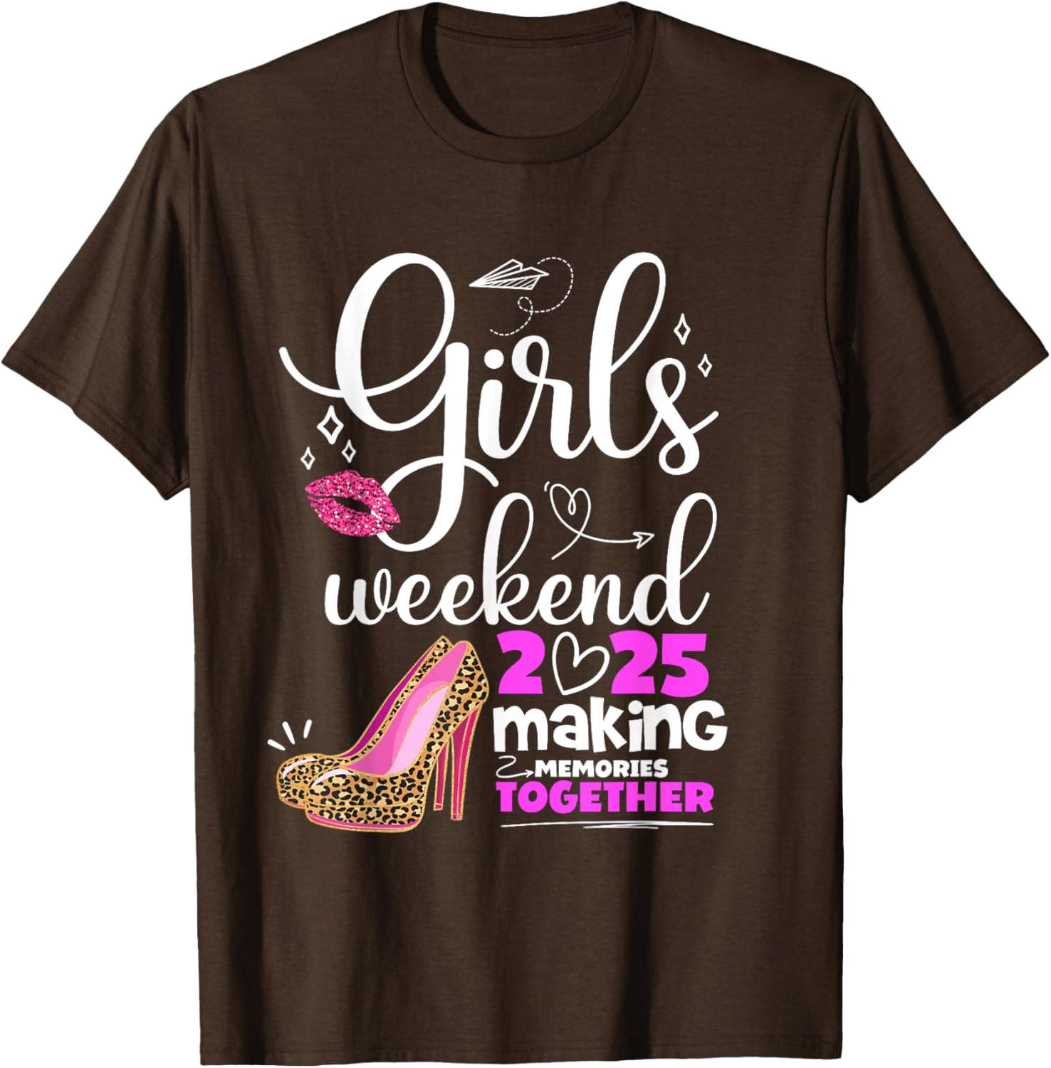 Girls Weekend 2025 Matching T-Shirt for Fun Girls Trip Vibes - 3