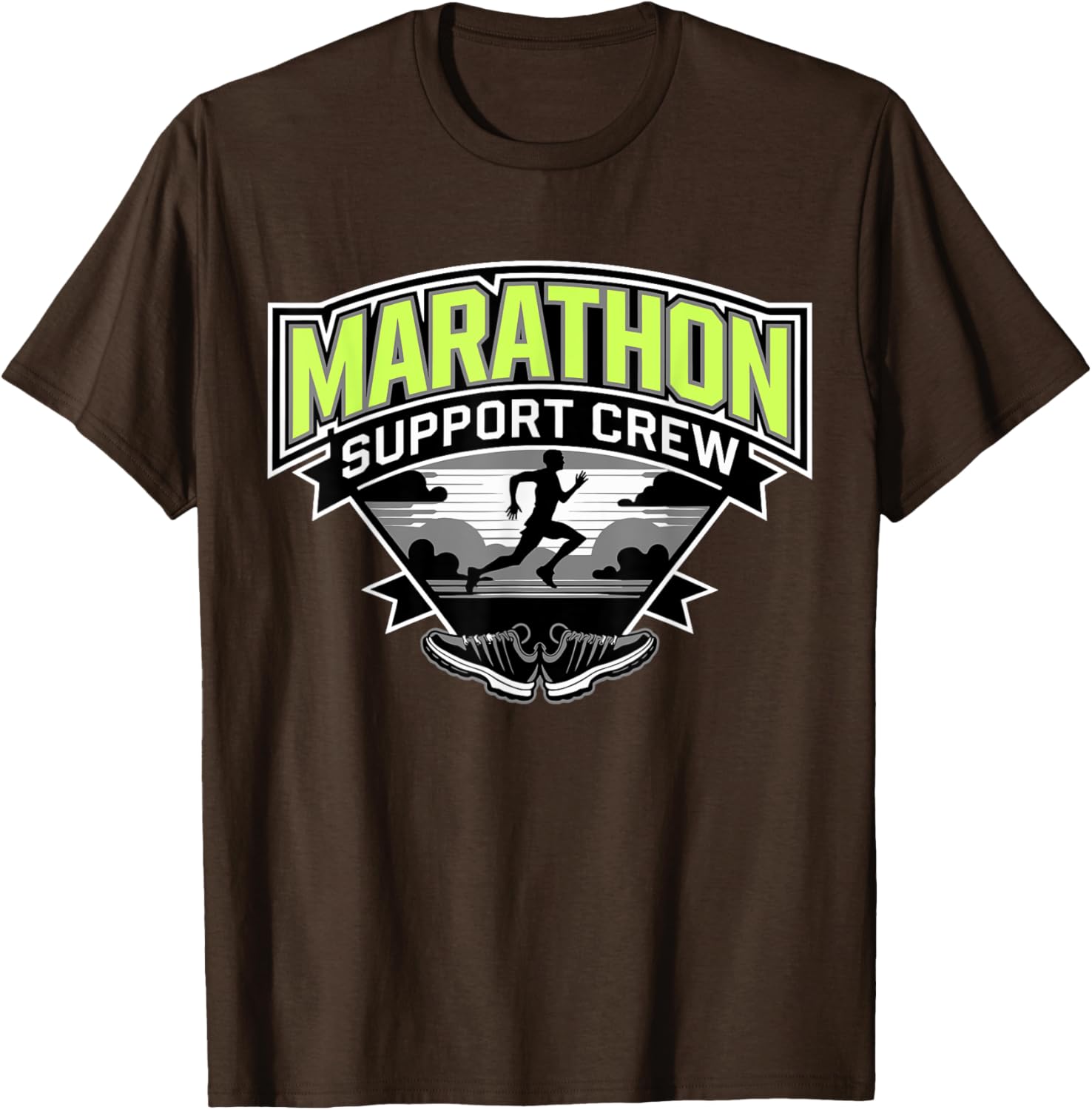 Funny Marathon Support Crew T-Shirt for Men and Women, Perfect Gift - 14