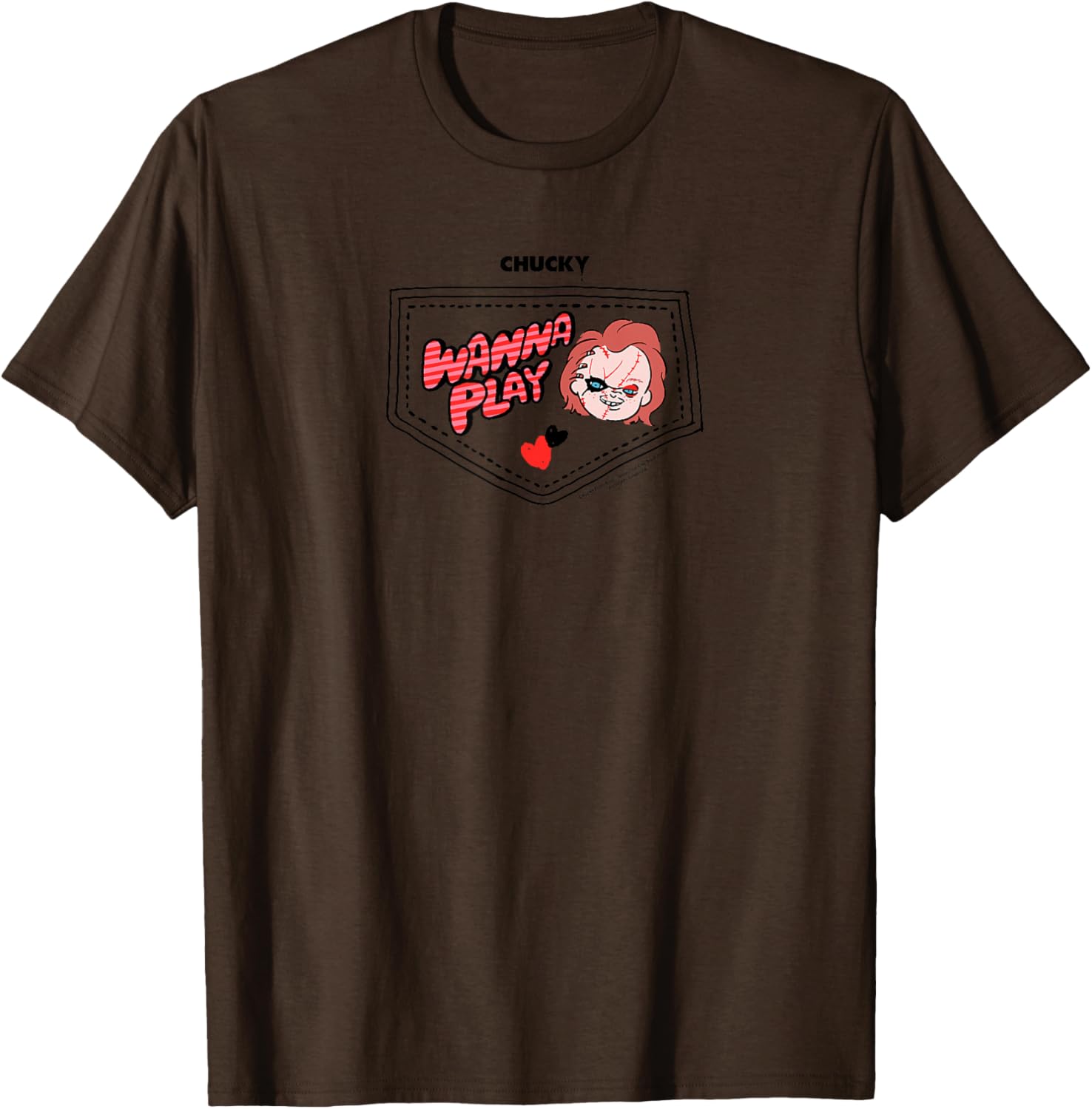 Chucky Wanna Play Faux Pocket T-Shirt for Trendy Kids' Fashion - 4