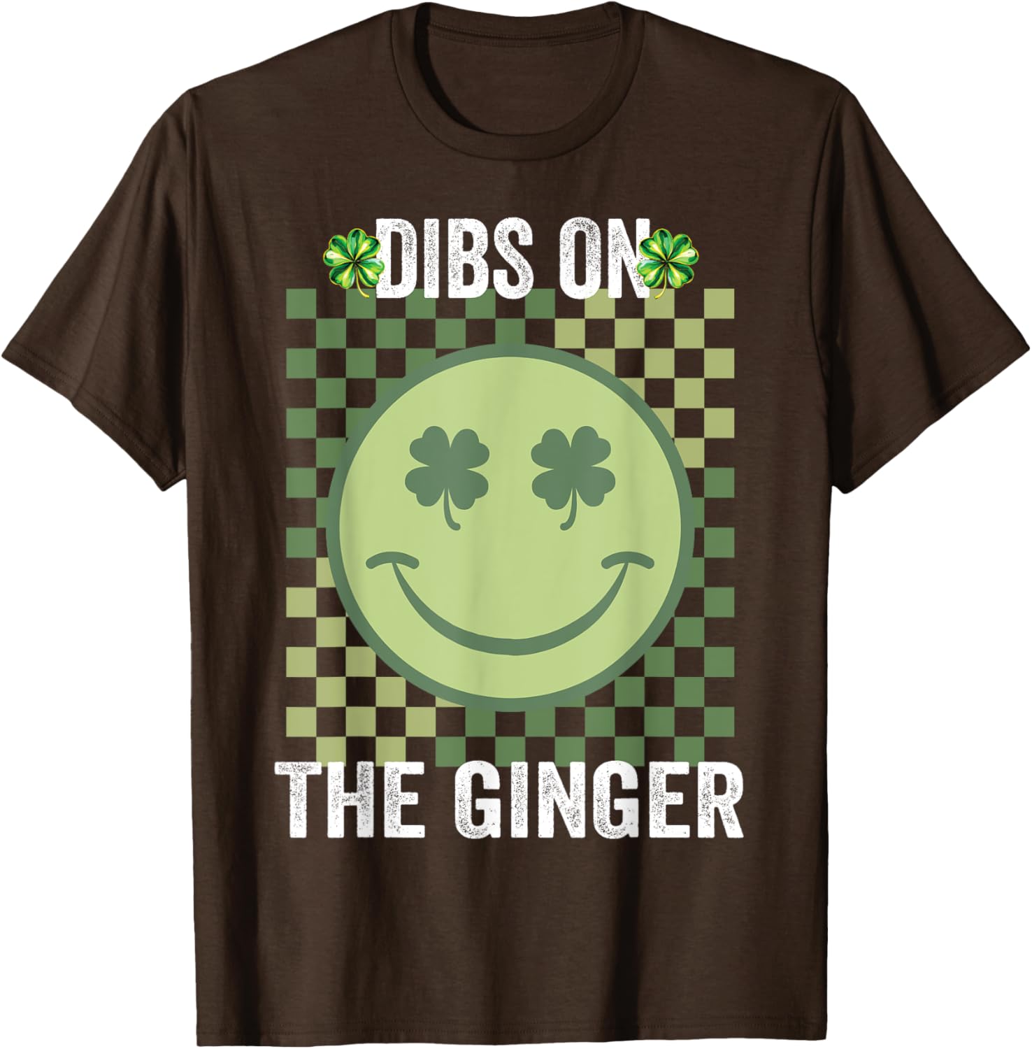 Dibs on the Ginger St Patrick's Shamrock T-Shirt for Women and Girls - 12
