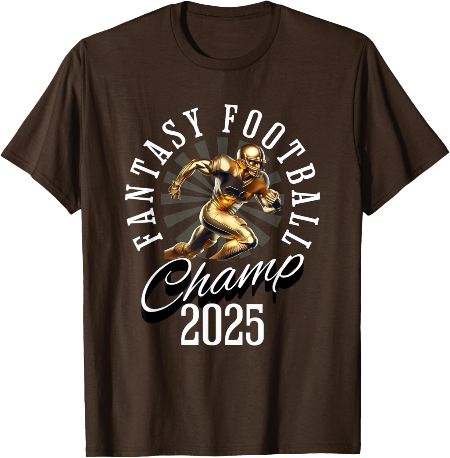 Fantasy Football 2025 Champion T-Shirt for Ultimate FFL Fans - 12