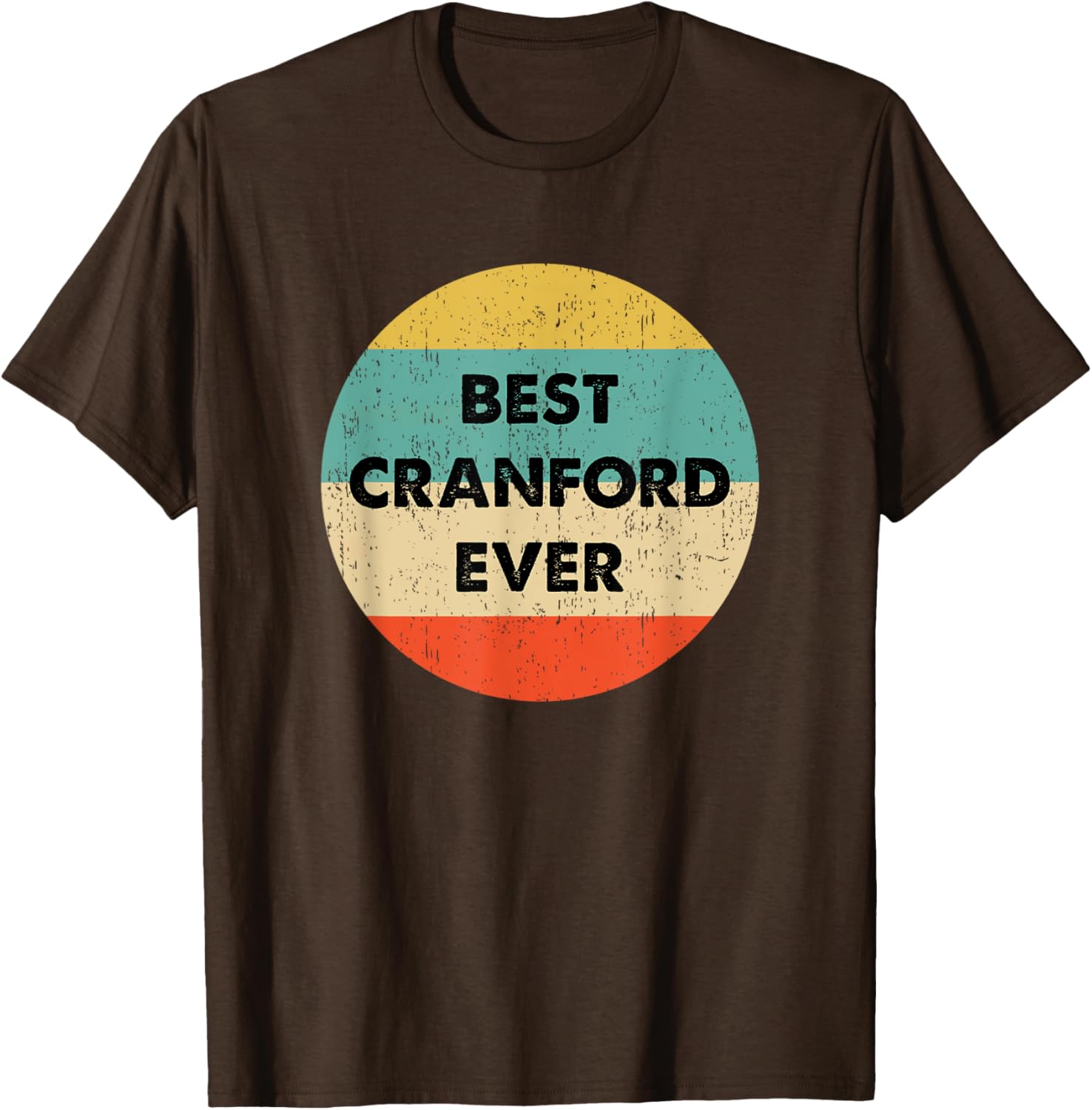 Cranford Name T-Shirt for Stylish Comfort in Clothing and Jewelry - 2