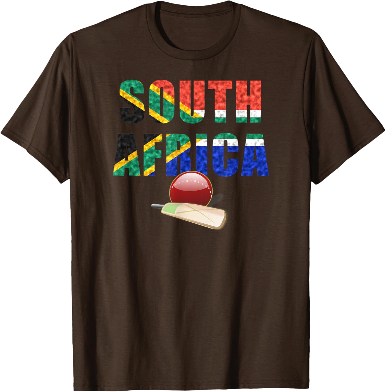 Cricket South Africa Flag T-Shirt Perfect for Fans and Players - 9