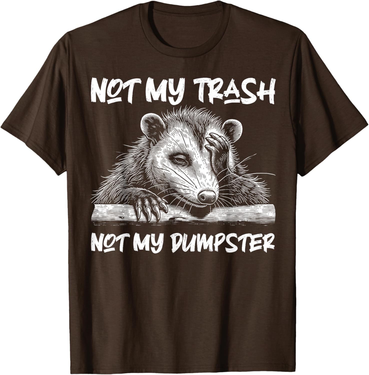 Funny Cute Baby Opossum T-Shirt for Animal Lovers and Opossum Fans - 11