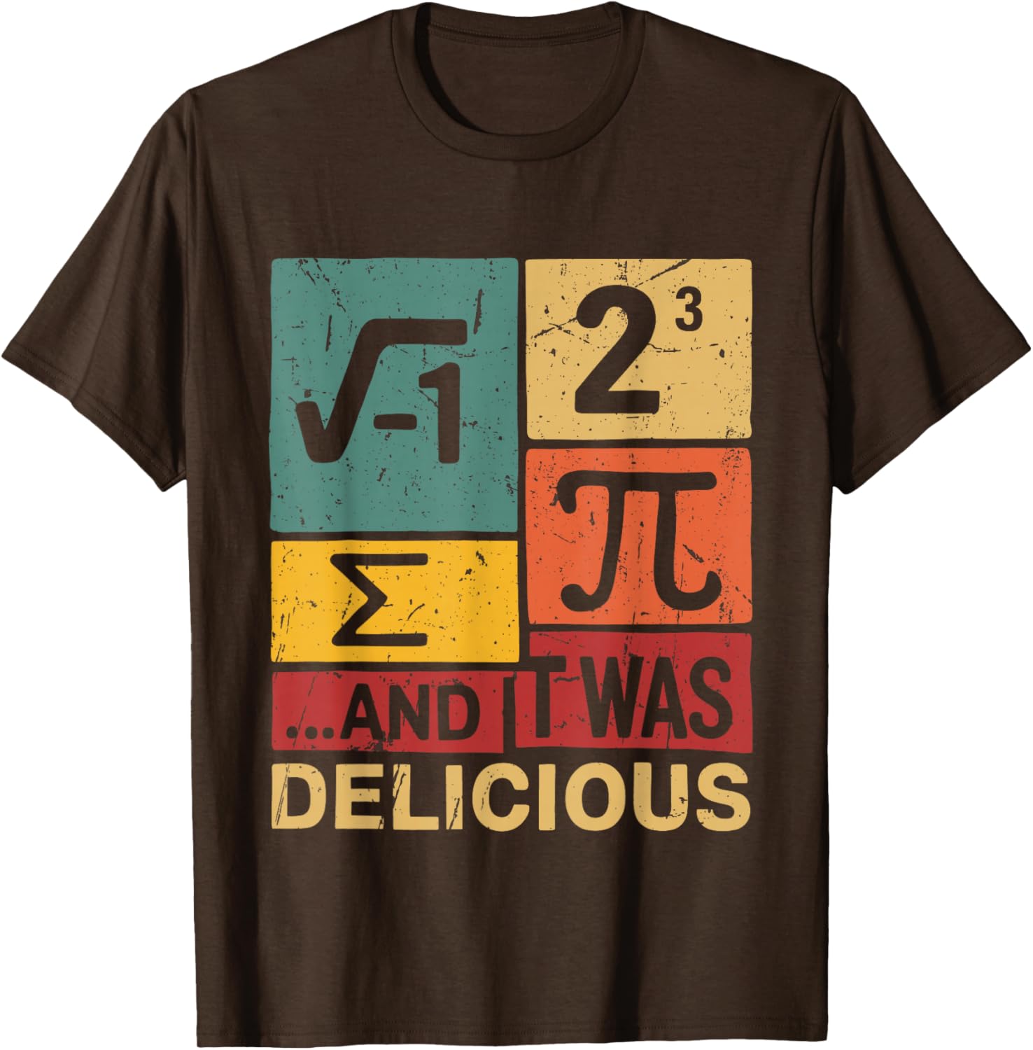 Delicious Pi Day Math Pun T-Shirt - I Ate Some Pie Funny Graphic Tee - 1