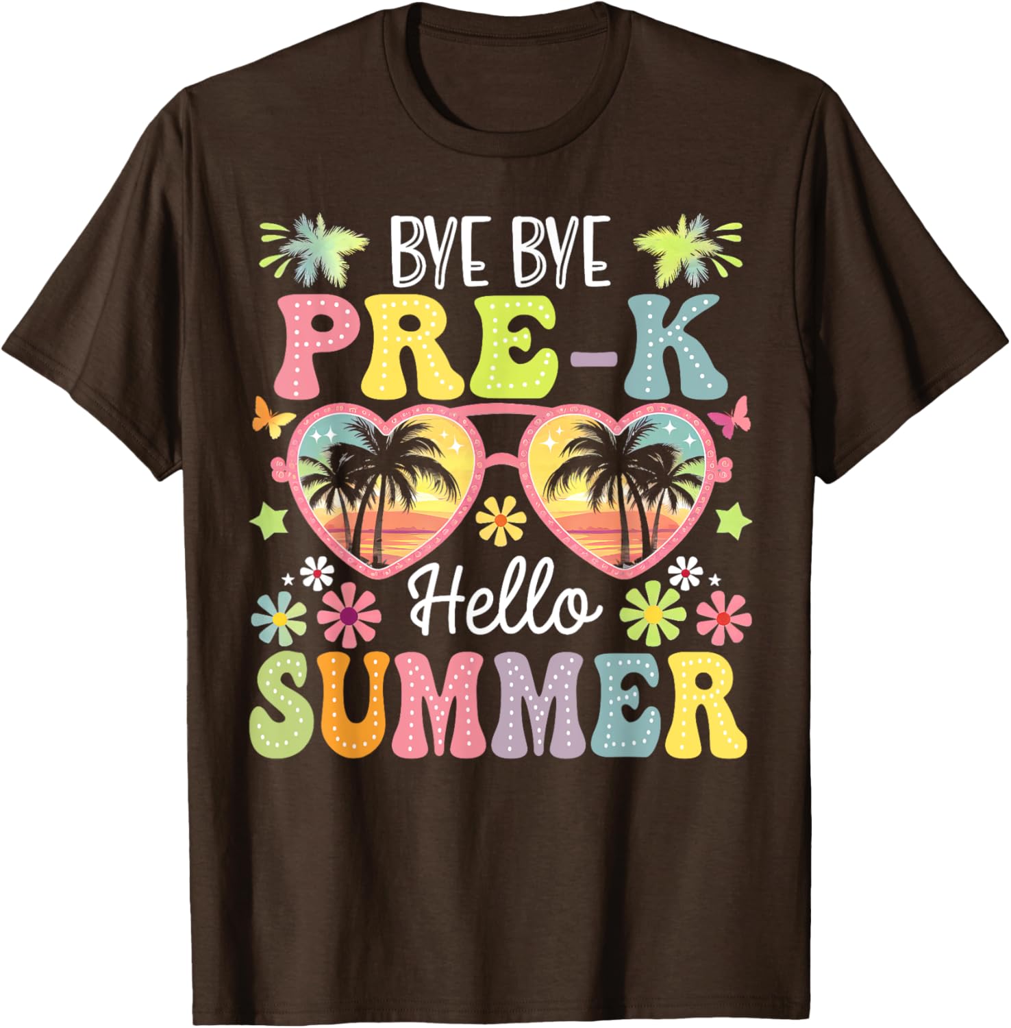 Goodbye Pre-K Hello Summer Boys Kids T-Shirt for Last Day of School - 5