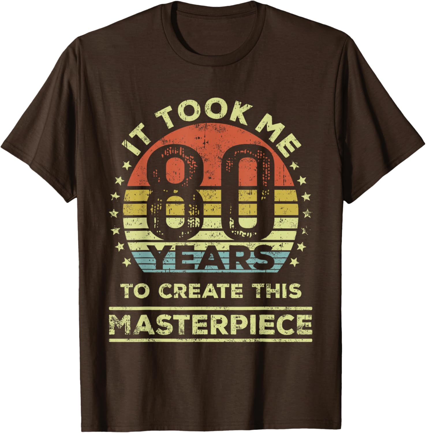 Celebrate 80 Years with This Funny 80th Birthday T-Shirt for Him/Her - 13