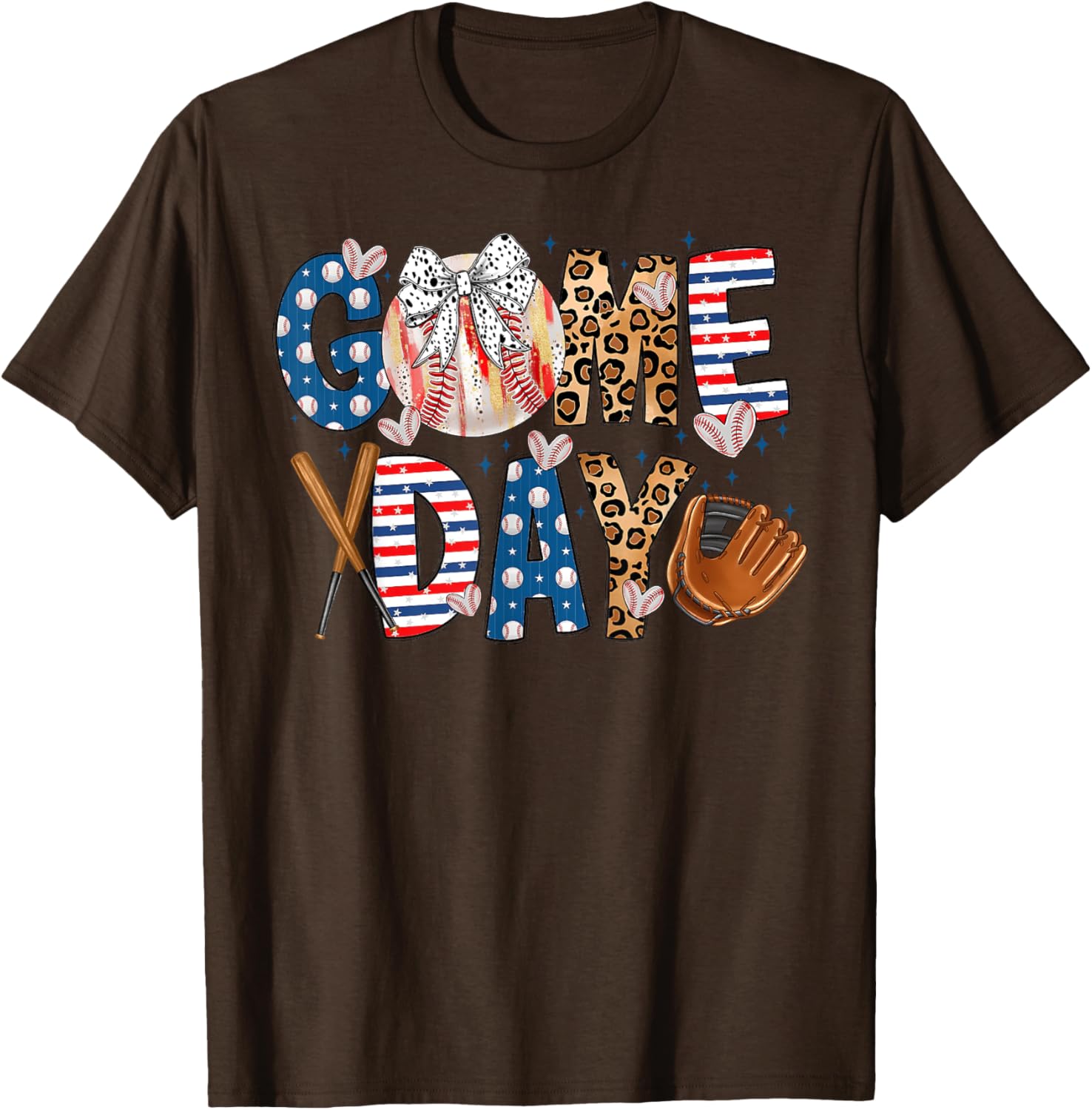 Funny Coquette Bow Baseball Mom T-Shirt for Game Day Enthusiasts - 4