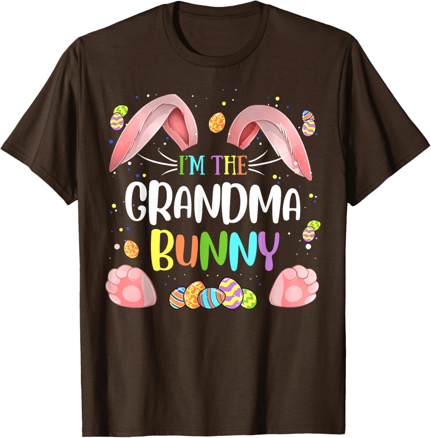 Cute Grandma Bunny Matching Family Easter T-Shirt for Holiday Fun - 13