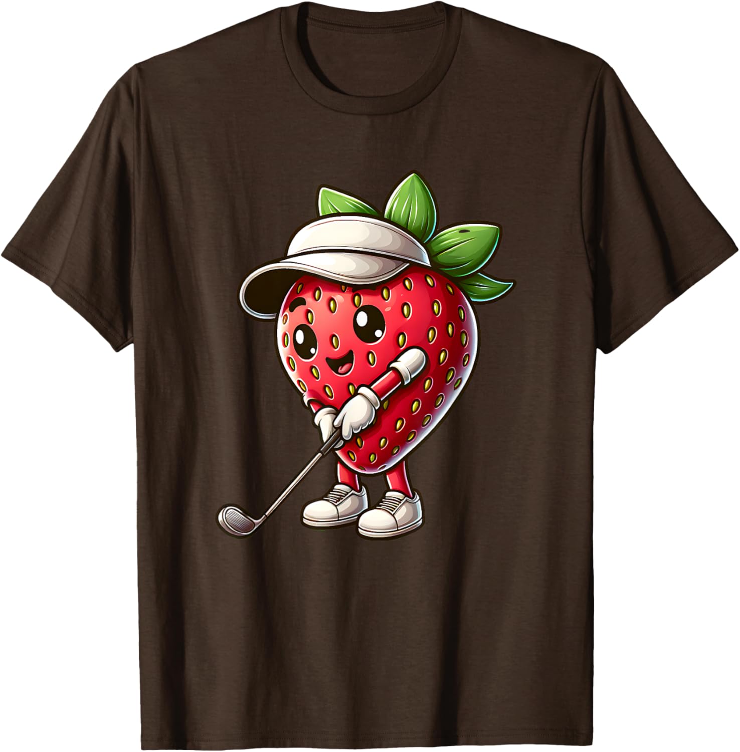 Funny Strawberry Golf Buddy T-Shirt for Golf Lovers and Friends - 1