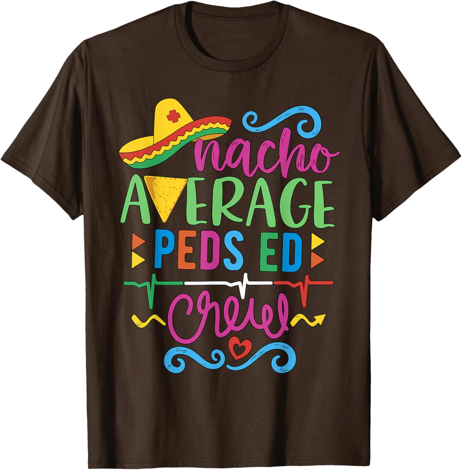 Emergency Nurse Techs Peds ED Crew T-Shirt for Pediatric Healthcare Heroes - 9